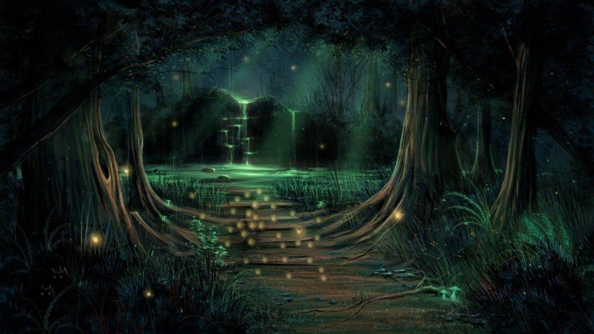 Wallpaper #EBnNNo8BtGB6xQ78dKRC37 Mystical Forest Wallpapers Tattoo Ideas for Women