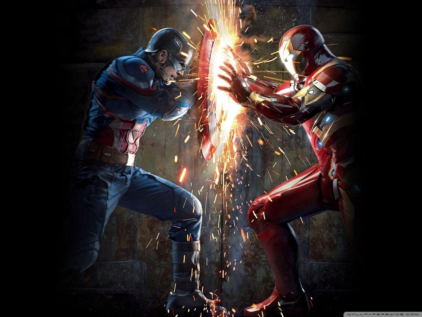 Wallpaper #xzEUNpMB5zzyi_yYV1iX8 Captain America vs Iron Man Wallpapers Top Free Captain America vs