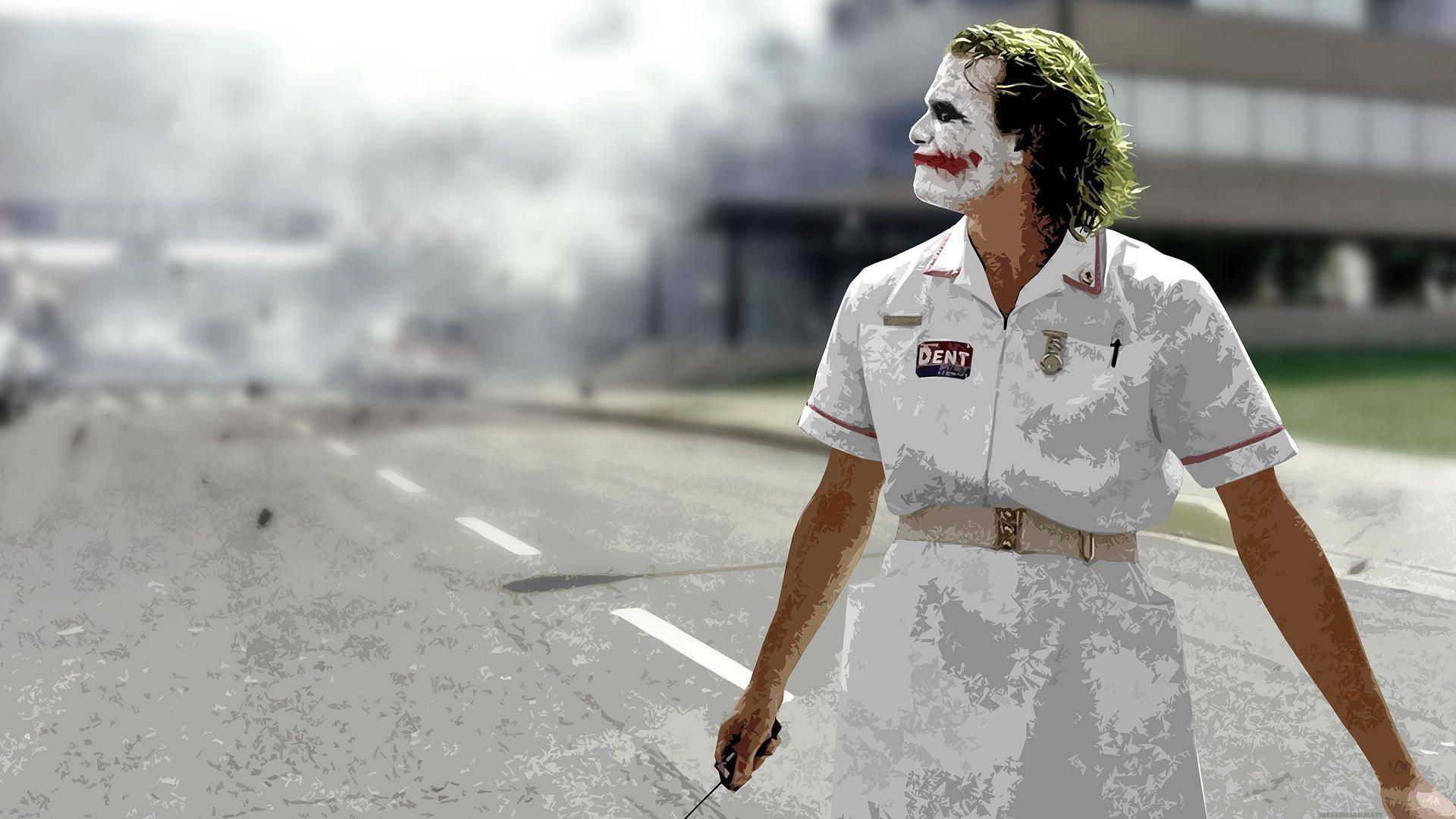 Wallpaper #7EC2MZMBJhL2WPbaRMfR20 The Dark Knight Joker Nurse