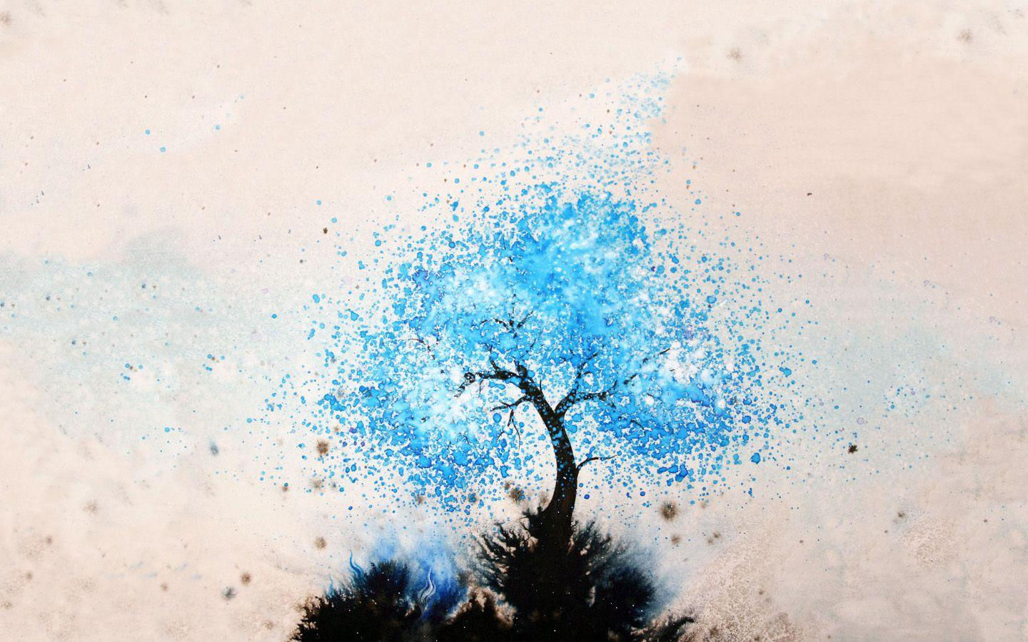 Wallpaper #BGdQC5MBSpphPi3-qtkV356 Abstract Tree Wallpaper
