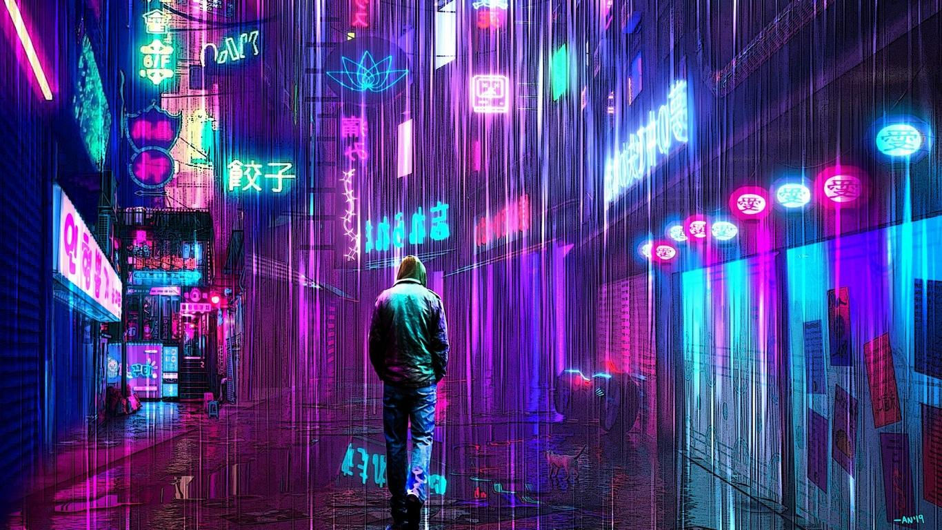 Wallpaper #-Rk8BI8BtGB6xQ78uE3i49 Cyberpunk Vaporwave Wallpapers Top Free Cyberpunk Vaporwave