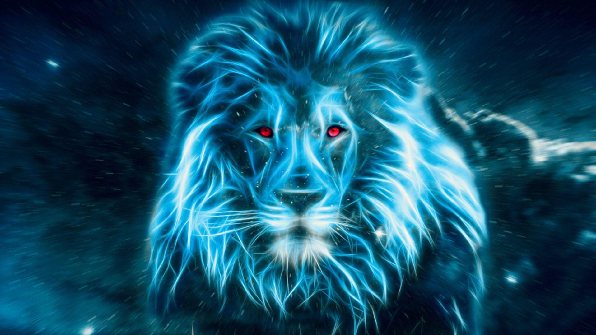 Wallpaper #kn1P8o4Bnwiau_P6DgsH20 Blue Cool Lion Wallpapers Top Free Blue Cool Lion Backgrounds