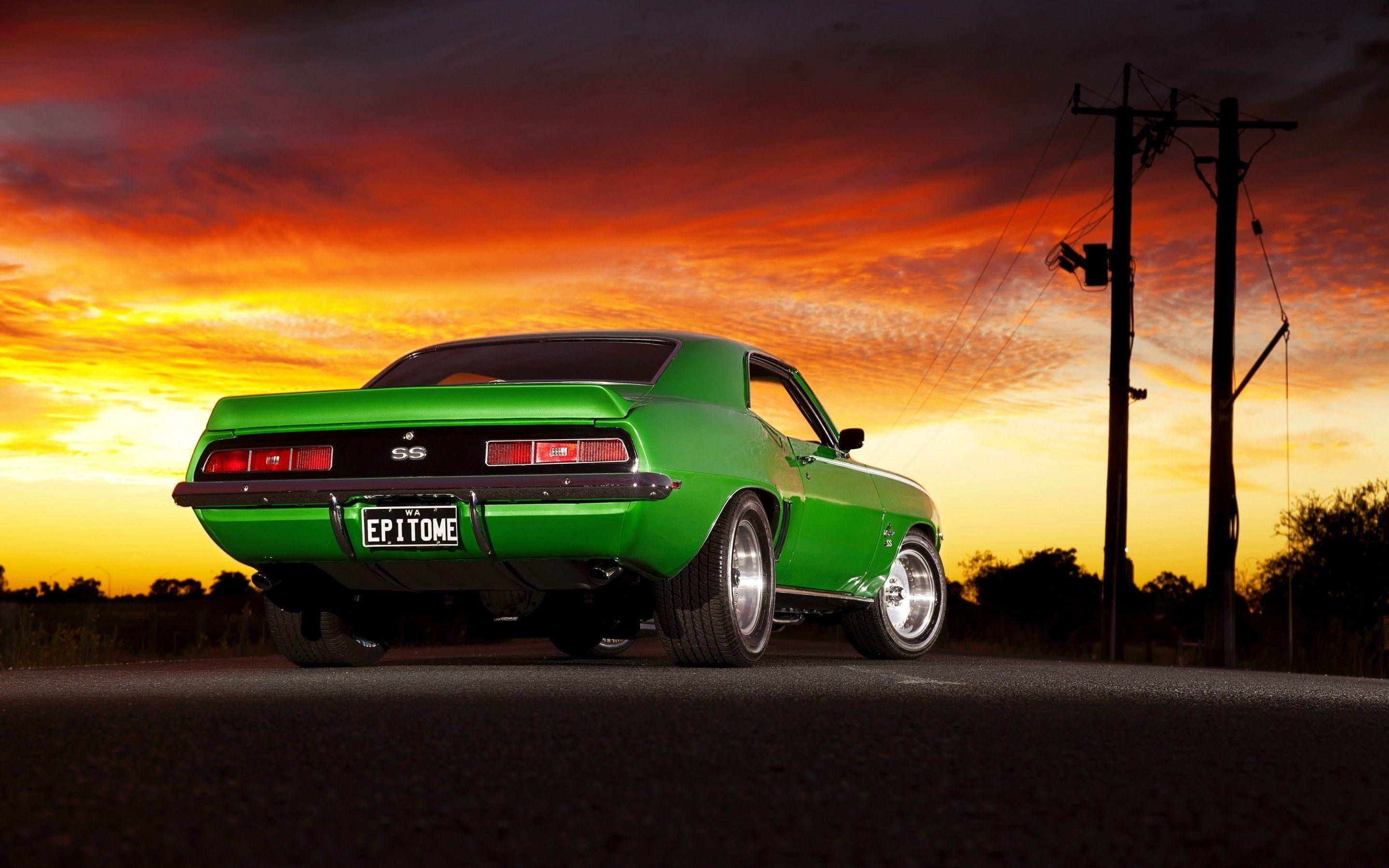 Wallpaper #5UCCMZMBJhL2WPba9Mb6147 Green Camaro Wallpapers Top Free Green Camaro Backgrounds