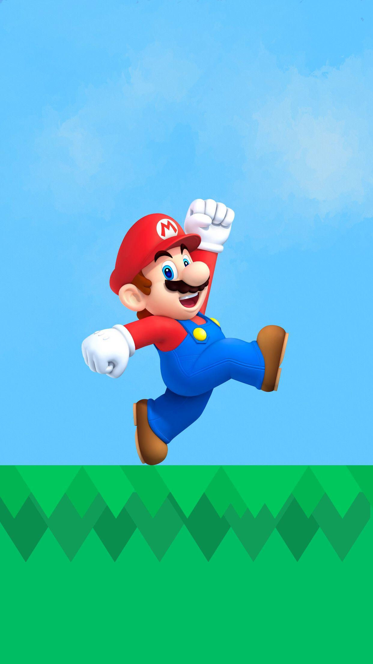 Wallpaper #26C5B Mario Bros iPhone Wallpapers Wallpaper Cave