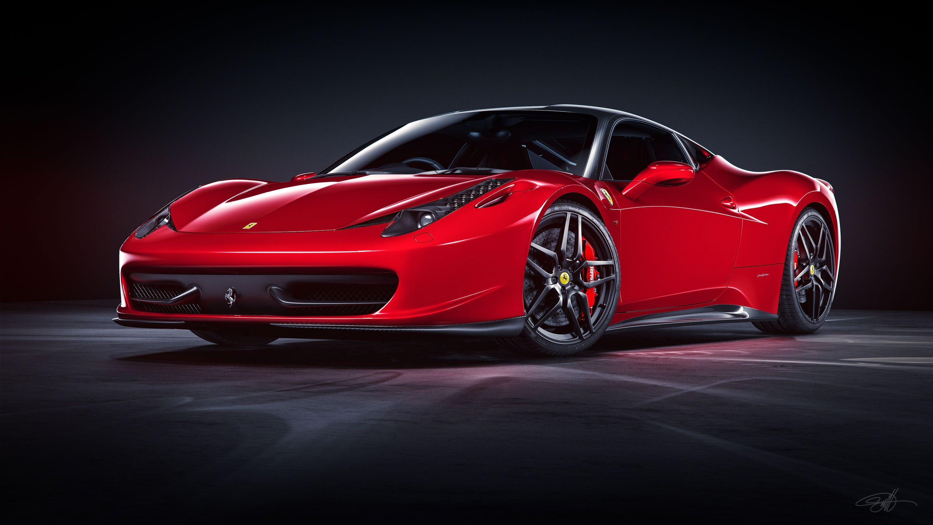 Wallpaper #kkWXlI4B7YBJg1BVcJ8s35 Red Ferrari 458 Italia Wallpapers Top Free Red Ferrari 458 Italia