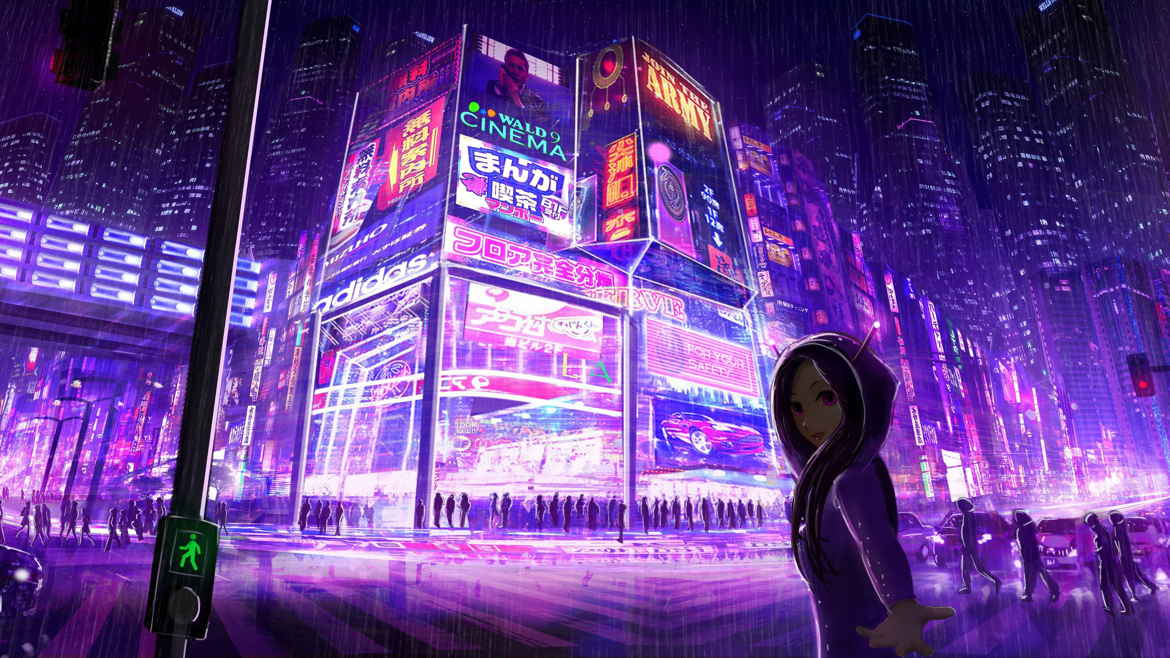 Wallpaper #3xnaII8BtGB6xQ78en5y58 Cyberpunk Neon City Wallpapers Top Free Cyberpunk Neon City