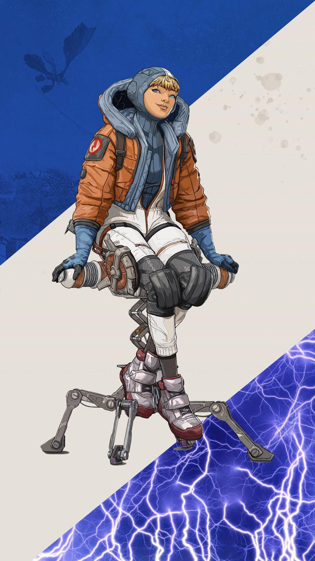 Wallpaper #UwAM6o4BSdW8dNou2A6y24 Apex Legends Wattson Wallpapers Wallpaper Cave