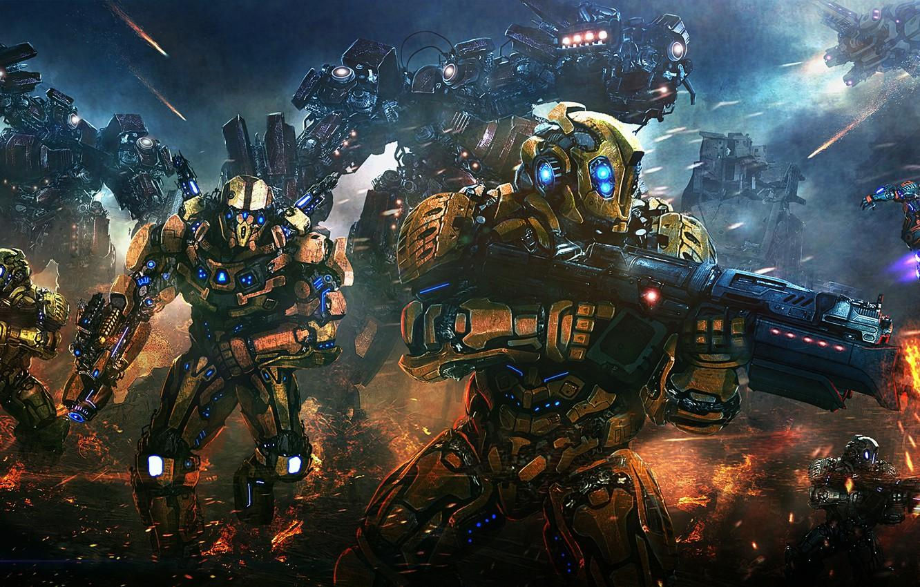 Wallpaper #i3KILpMBD4NYj7FJyuXv154 Robot Battle Wallpapers Wallpaper Cave