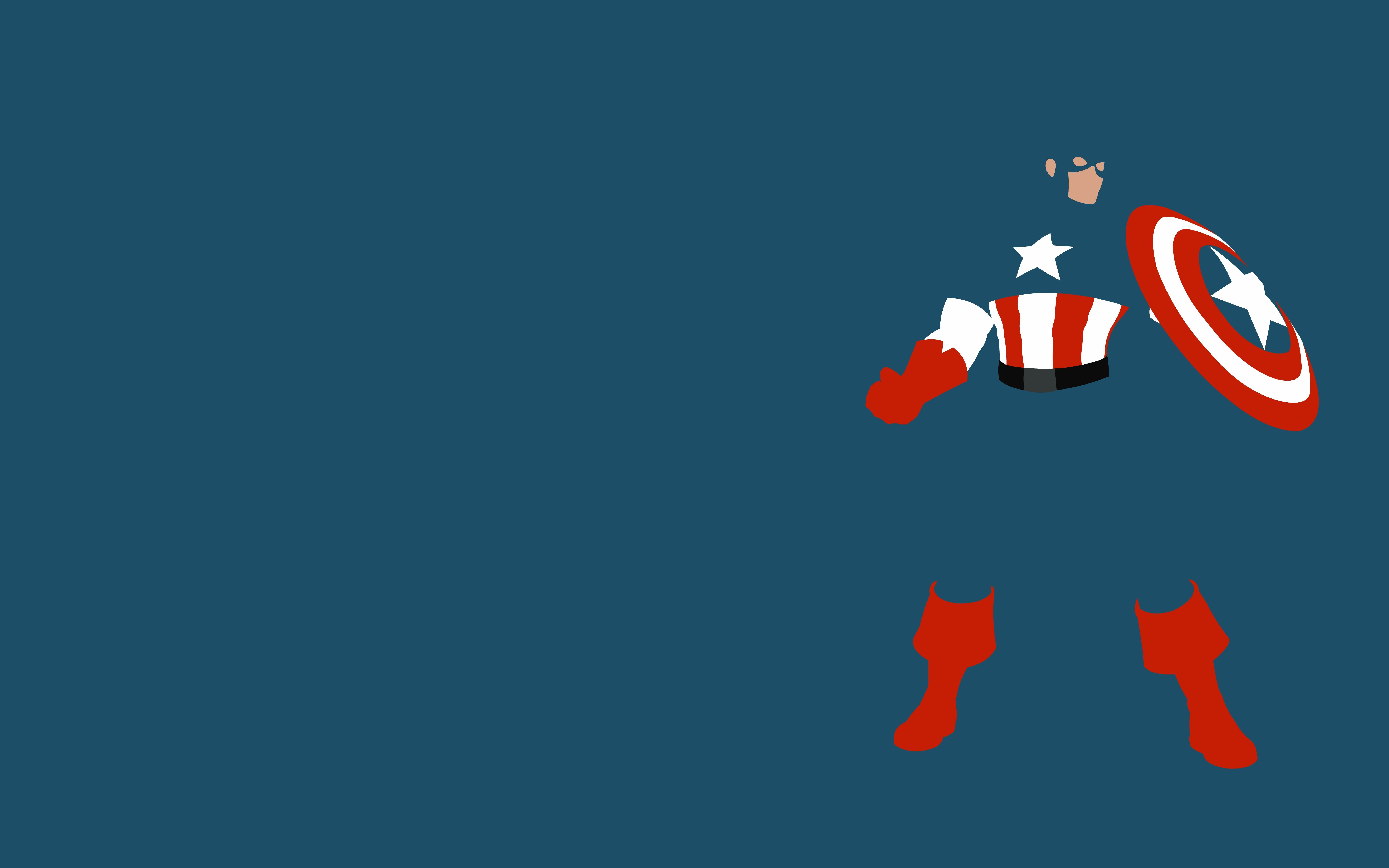 Wallpaper #LXQJxo4B_8f4nGFaGnEF17 Minimalist Captain America Wallpapers Wallpaper Cave