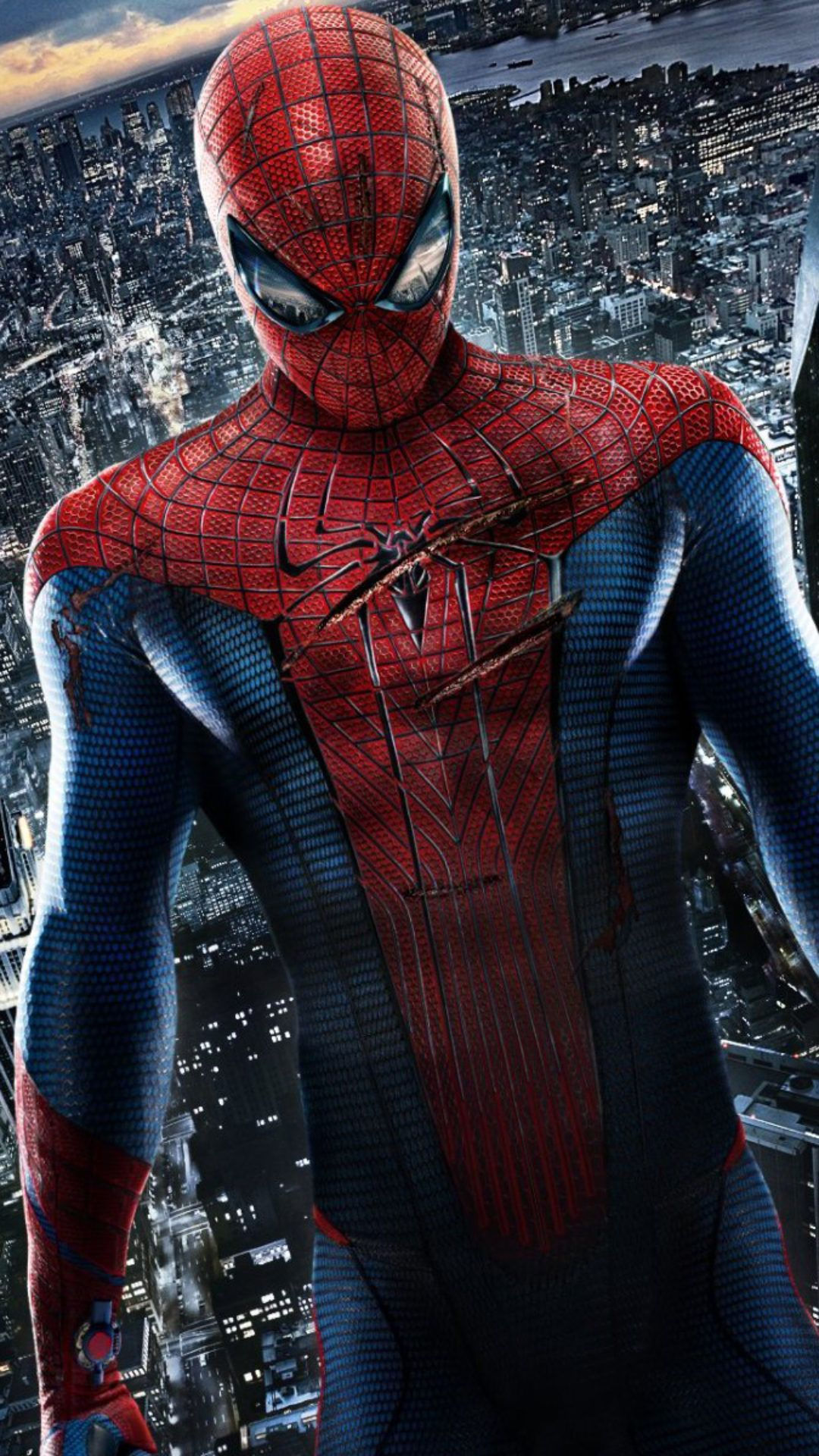Wallpaper #dkXilo4B7YBJg1BVMqA643 Spider-Man Looking Out Over a City
