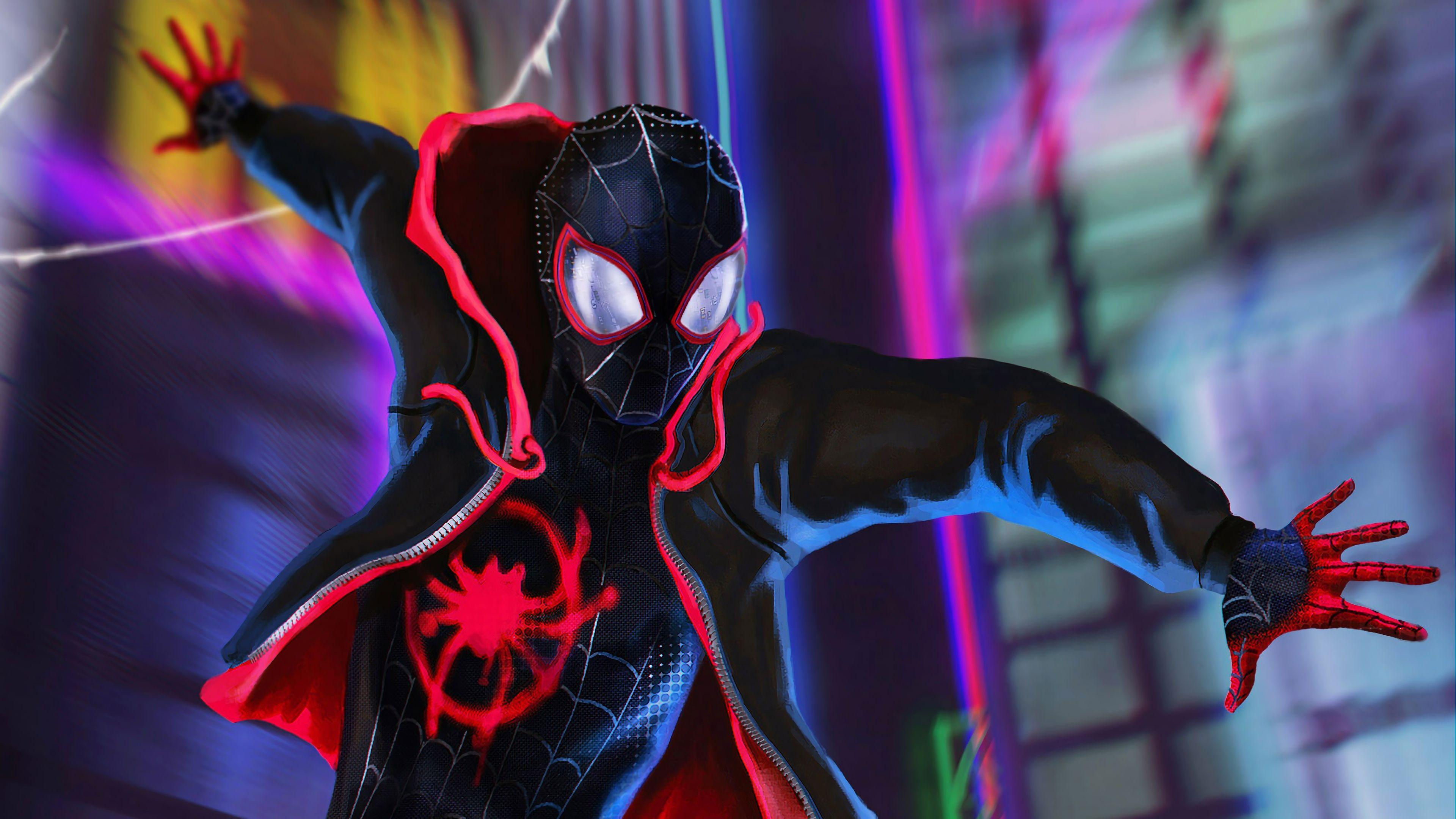 Wallpaper #aVhnNJMBzN9vxX345DyF65 Into the Spider Verse Wallpapers Wallpaper Cave