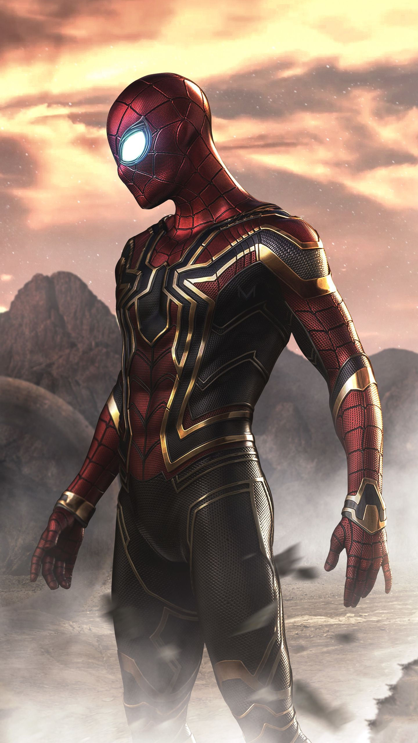 Wallpaper #MBk9BY8BtGB6xQ78eVEQ0 iPhone Full HD Iron Spider Endgame Wallpapers Wallpaper Cave