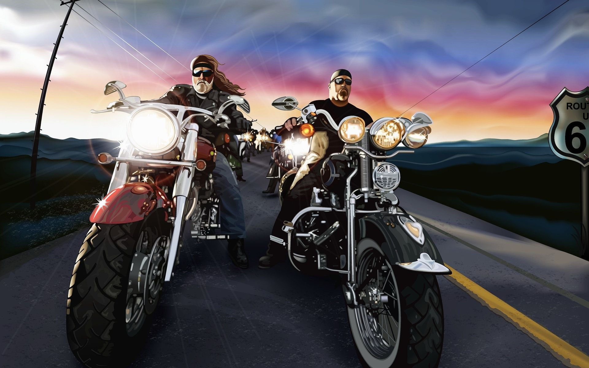 Wallpaper #H32b9I4Bnwiau_P60RBX5 Biker Art Wallpapers Wallpaper Cave