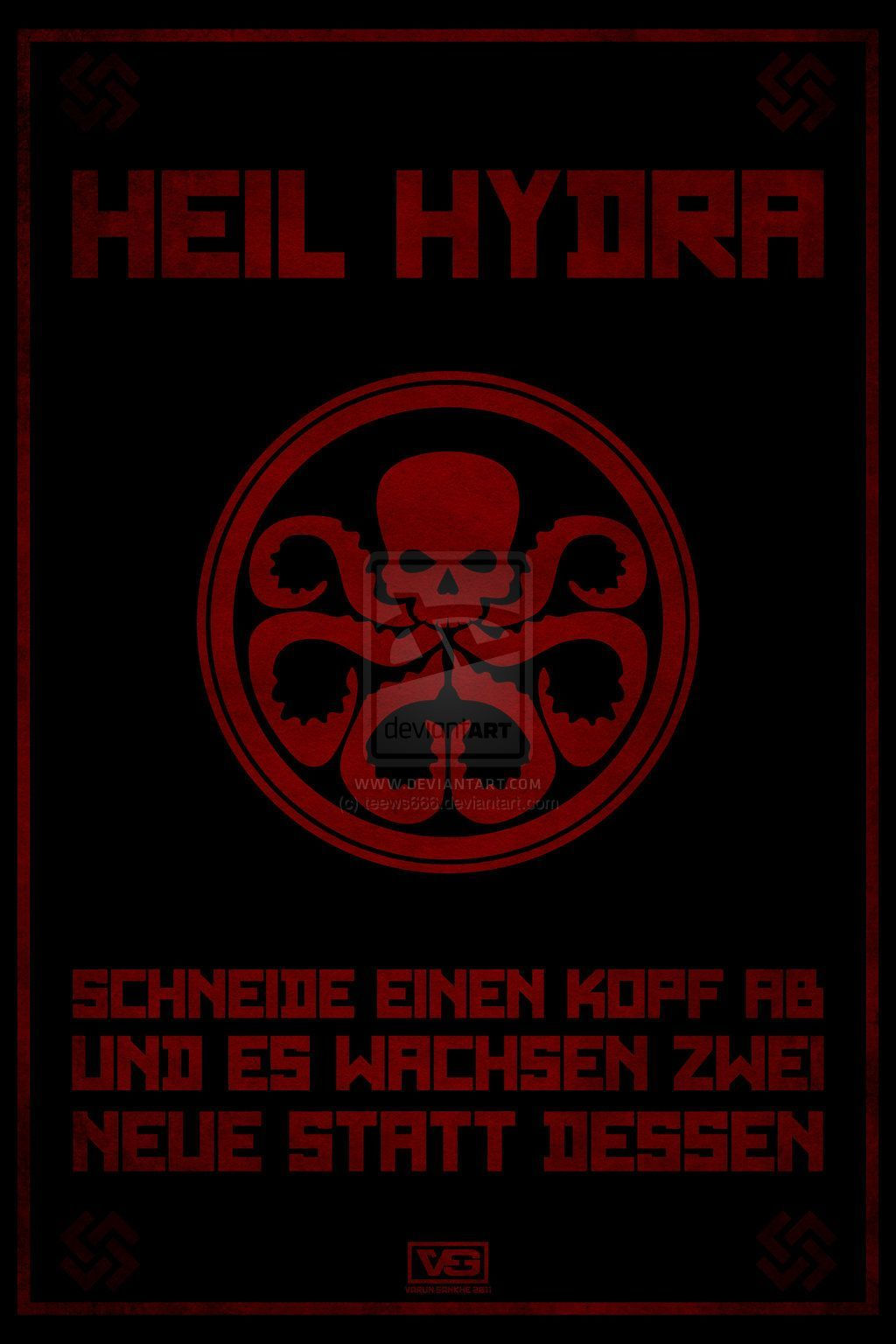 Wallpaper #e2cOBpMBSpphPi3-b78W44 Hydra Shield Wallpaper