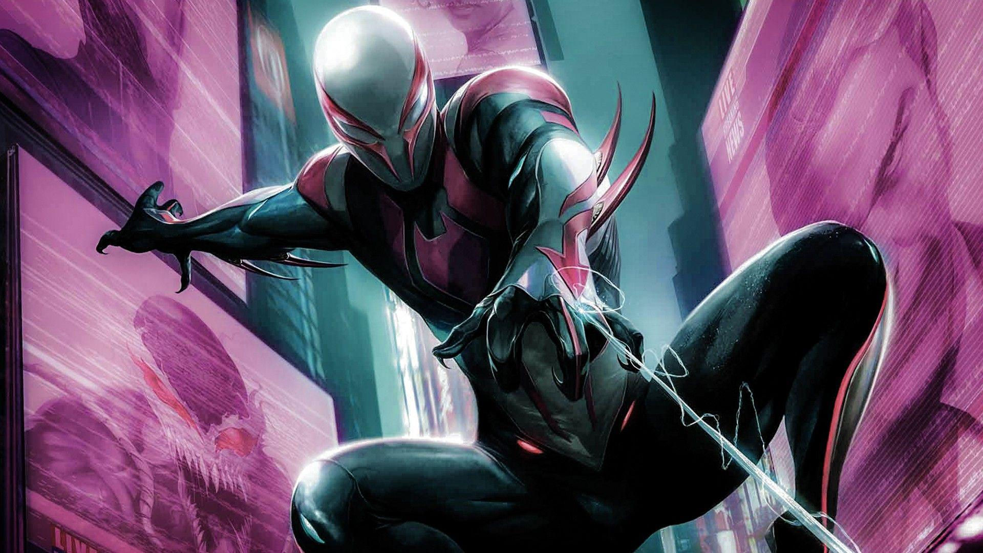 Wallpaper #XgDa6o4BSdW8dNou_RCQ42 Spider Man 2099 Wallpapers HD Wallpaper Cave