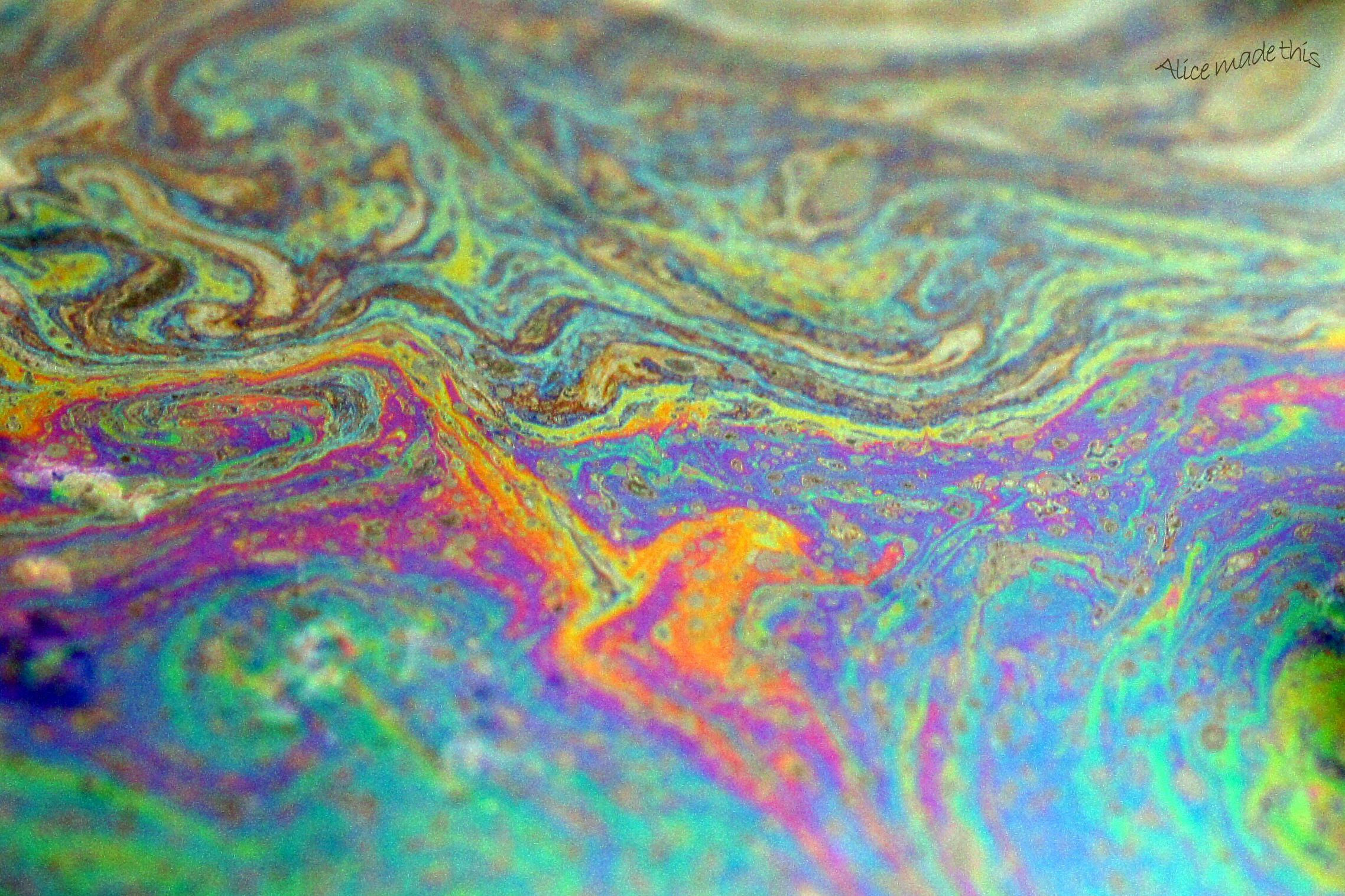 Wallpaper #9b753 Original Rainbow Oil Slick Acrylic Pour Painting on Etsy