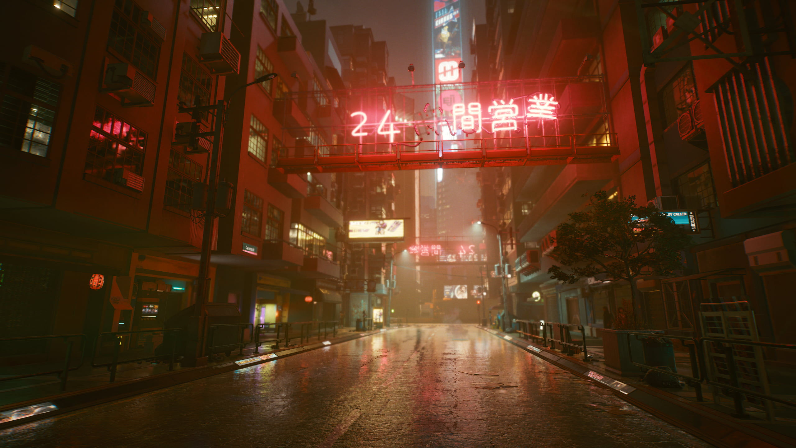 Wallpaper #KANKYpMBpyOg8YnEJdJr46 Cyber Night Futuristic Cyberpunk 2077 2k City HD Wallpaper