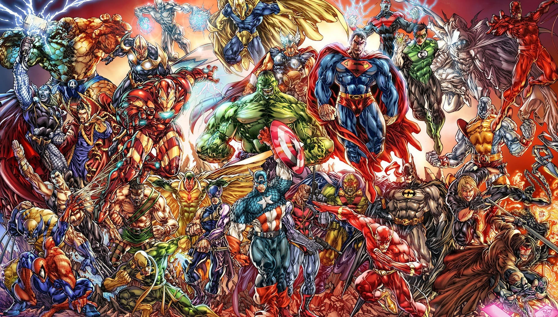Wallpaper #gBk2E48BtGB6xQ78rWUN59 Decoration Spider Man Ornate Multi Colored Colors Hulk the