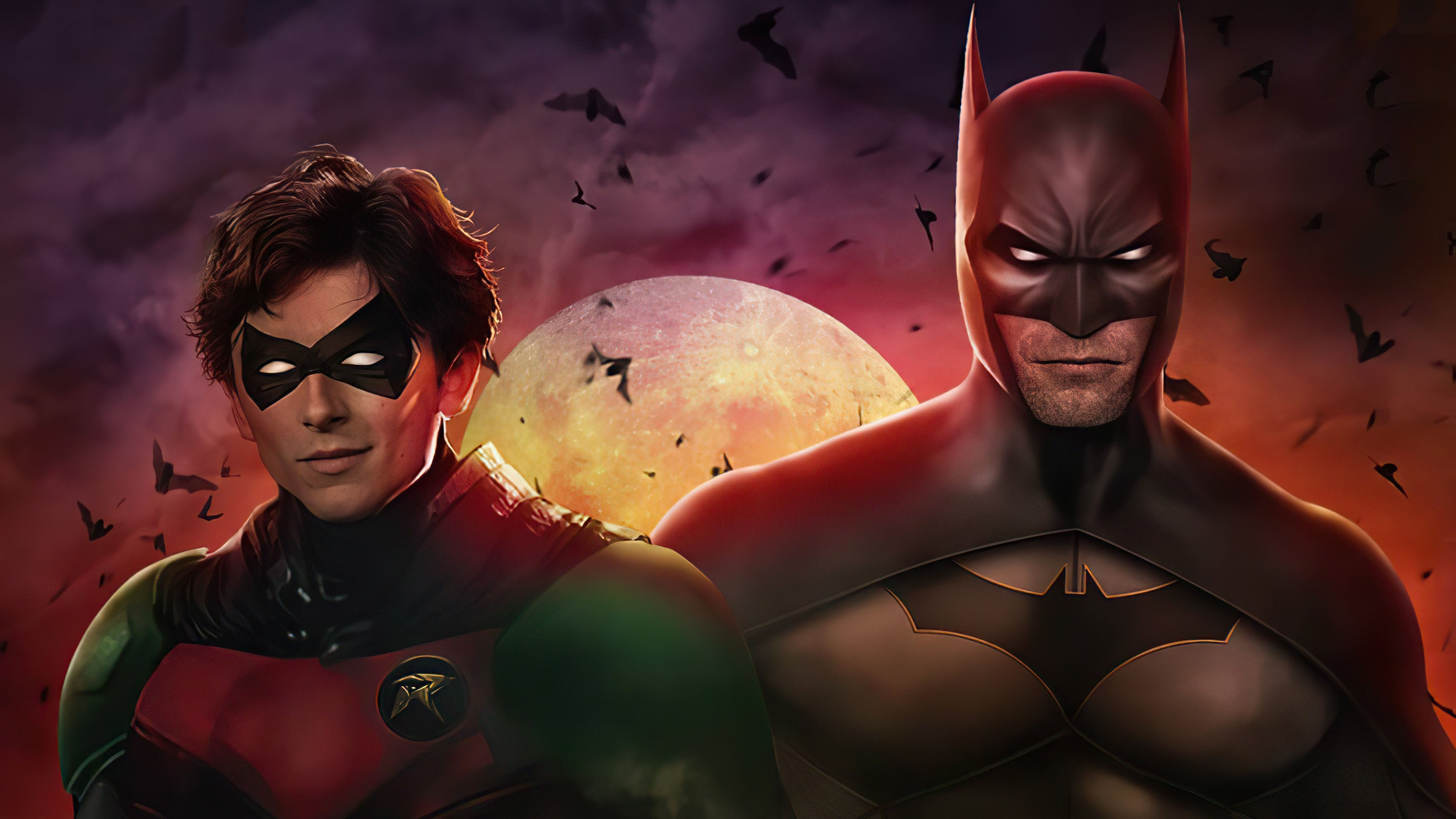 Wallpaper #afTDOpMBKFX8bn3rxXlk34 Batman and Robin Logo Wallpaper