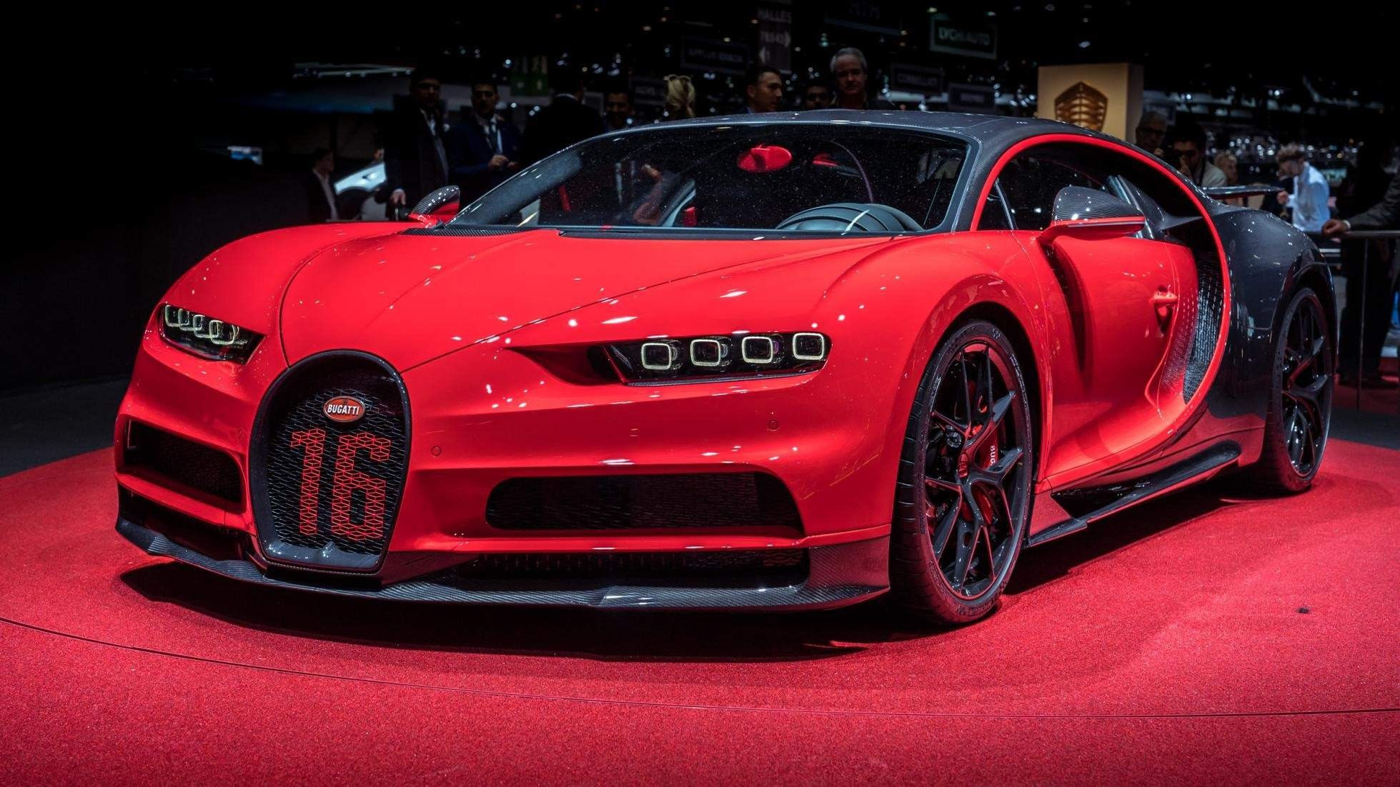 Wallpaper #OGfC65IBSpphPi3-mE5G164 Vehicle Car Sports Car Bugatti Chiron Super Car Road Motion Blur