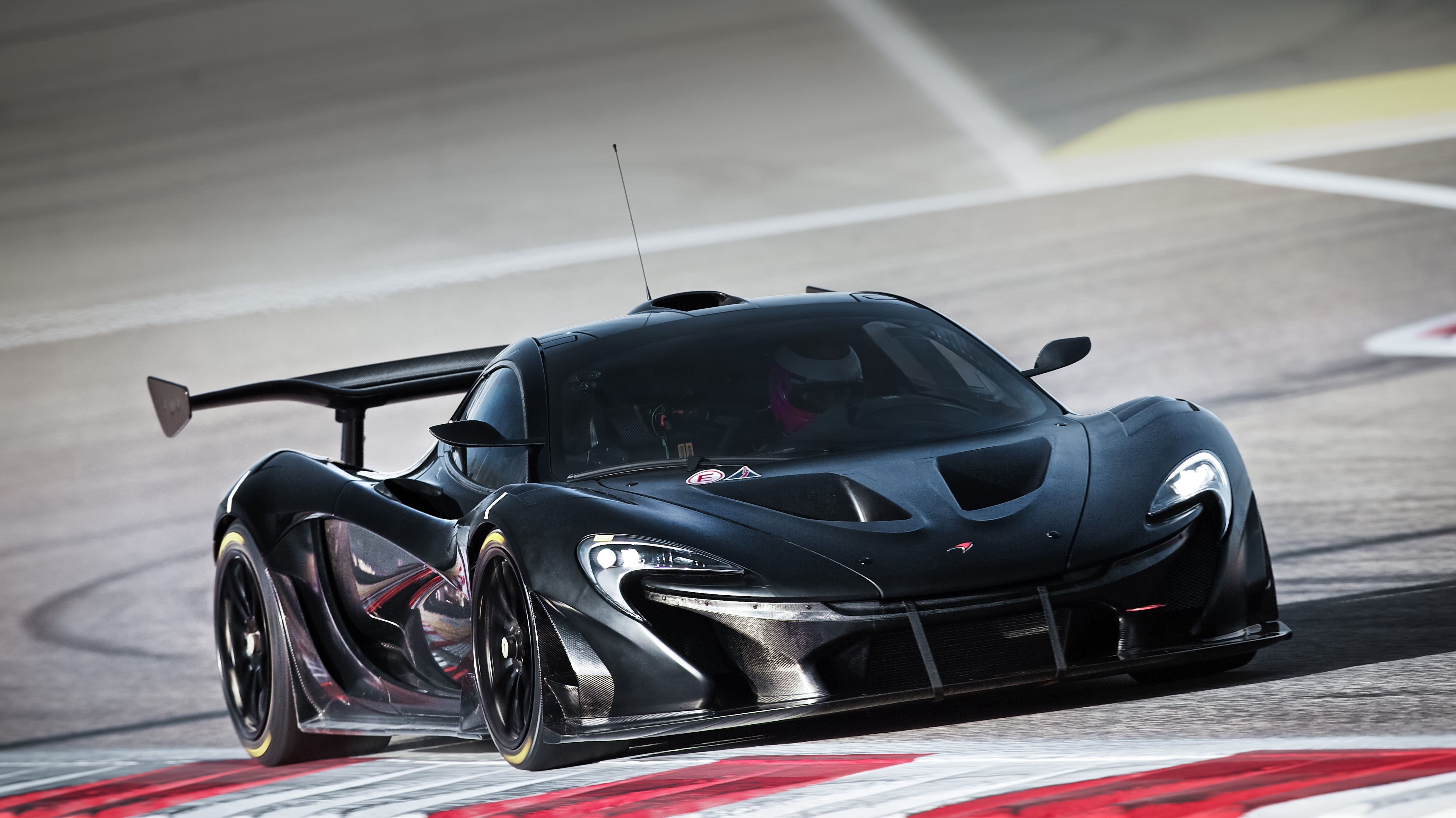 Wallpaper #bWhyIZMBSpphPi3-IzBD32 Mclaren P1 GTR Black Mclaren Motorsport 4K Competition Motor