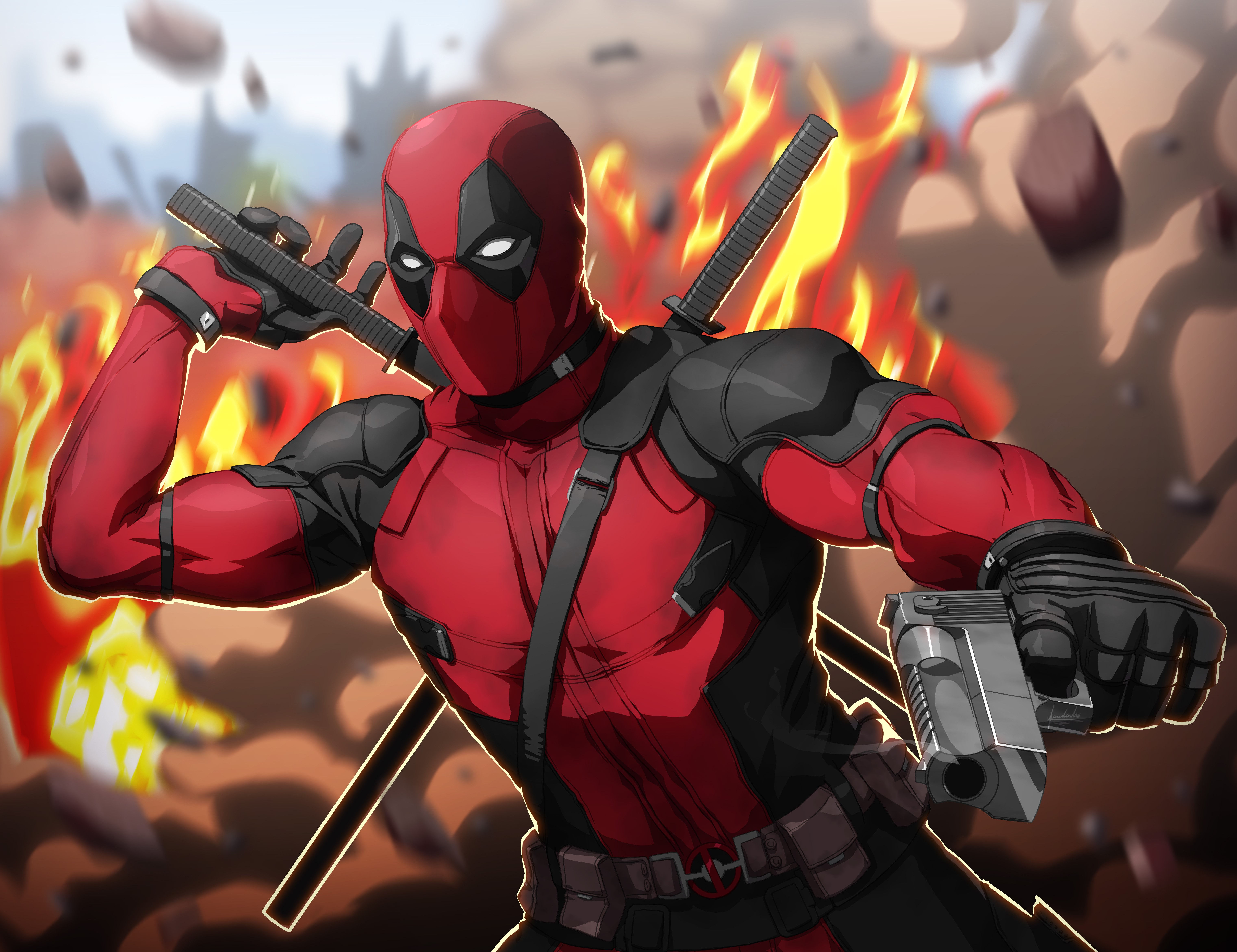 Wallpaper #v2fl9JIBSpphPi3-Xnwt191 Deadpool Games HD Wallpaper
