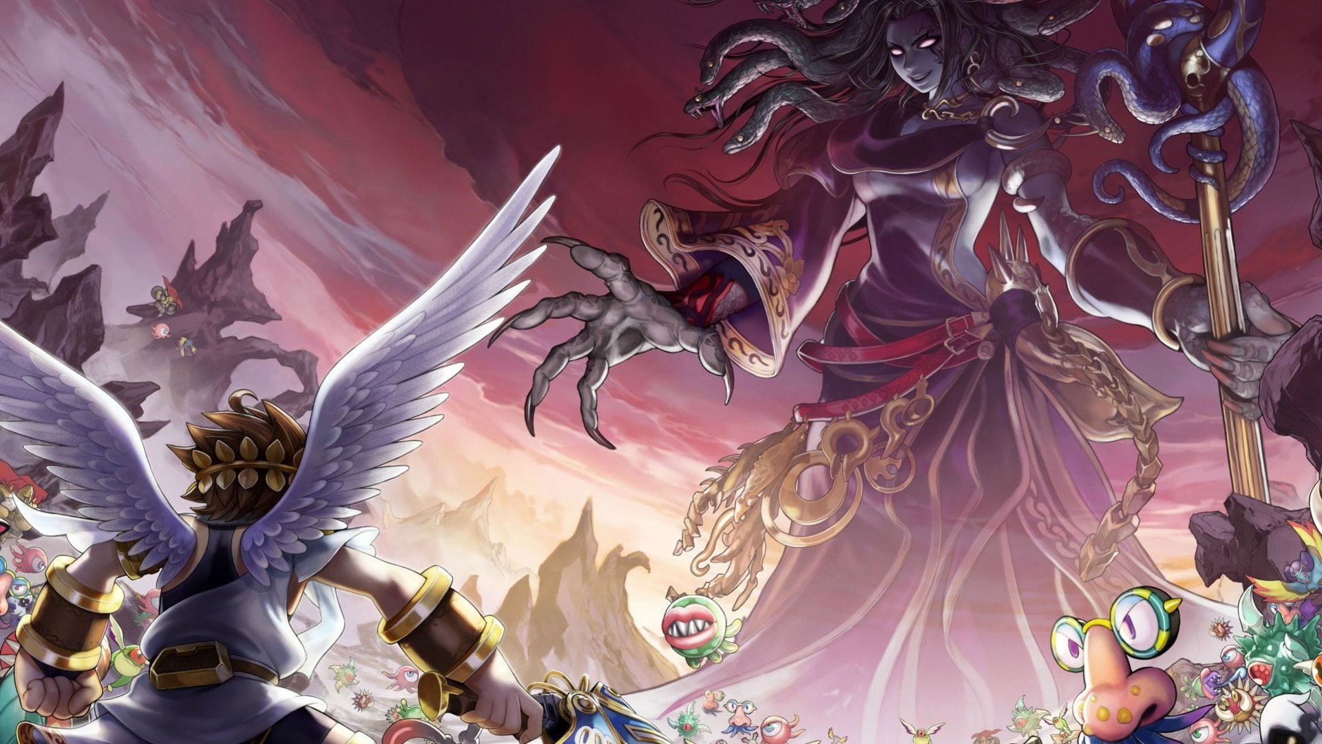 Wallpaper #PDM5M5MBcgDP3FvJOKpL174 Kid Icarus Uprising 1080p HD Wallpaper