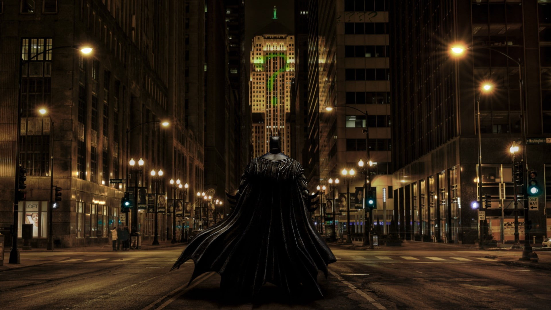 Wallpaper #2zG7NZMB5zzyi_yYB1eg6 The Riddler Batman Gotham City 1080p Chicago the Dark Knight