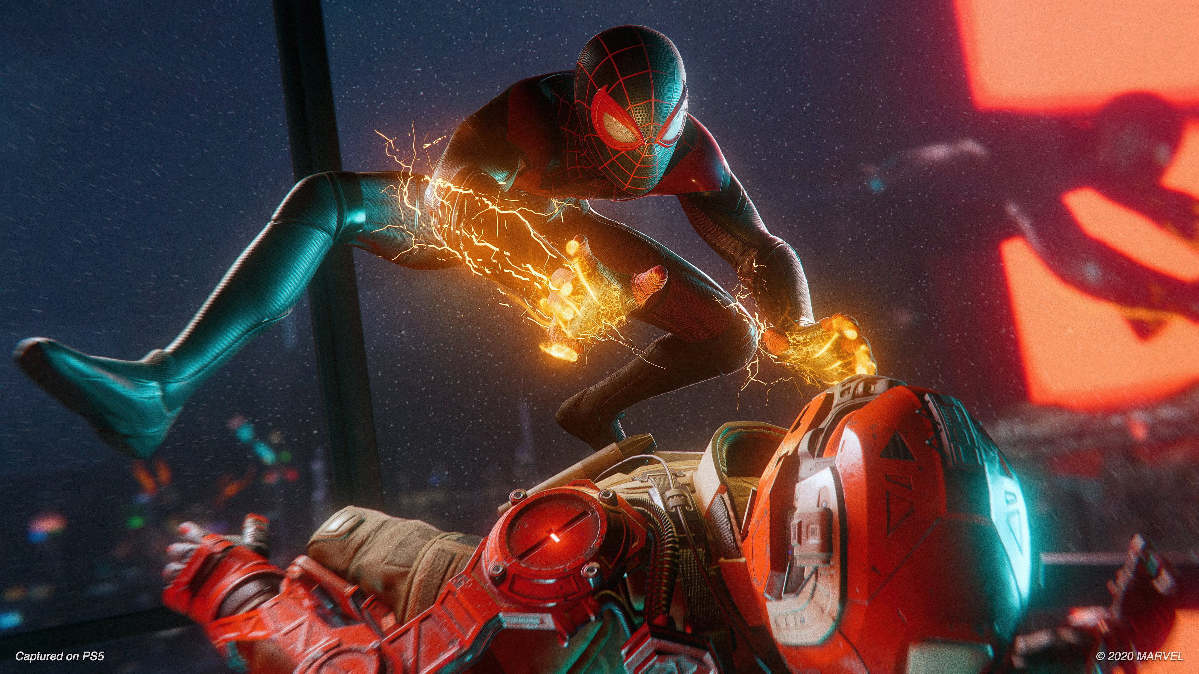 Wallpaper #GjF_NZMB5zzyi_yYBleN78 Spiderman Homecoming 2k Playstation Miles Morales Video Games