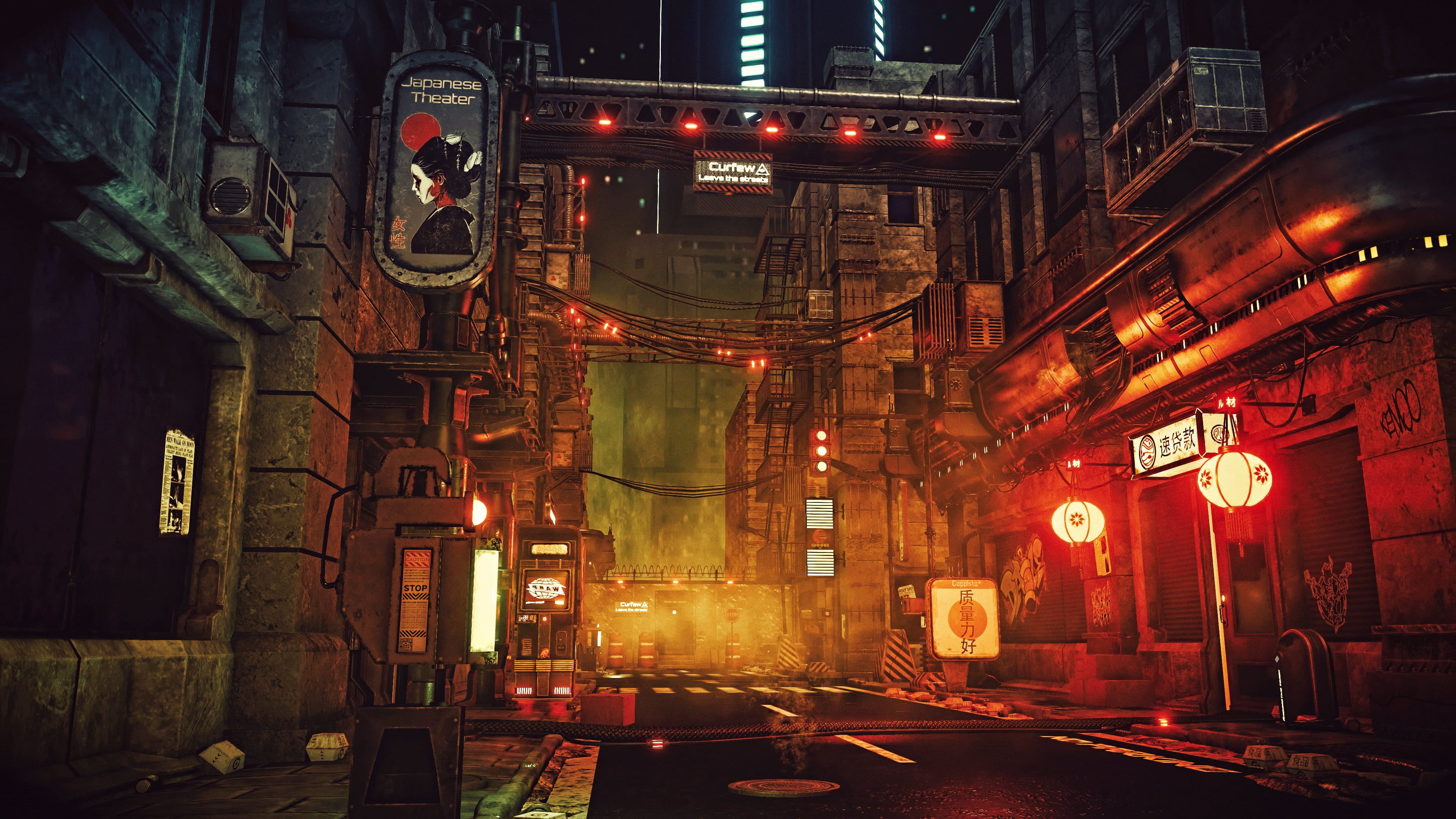 Wallpaper #-X1O8I4Bnwiau_P6KAWU52 Wallpaper Id 510884 Cyberpunk Science Fiction Concept Art Digital
