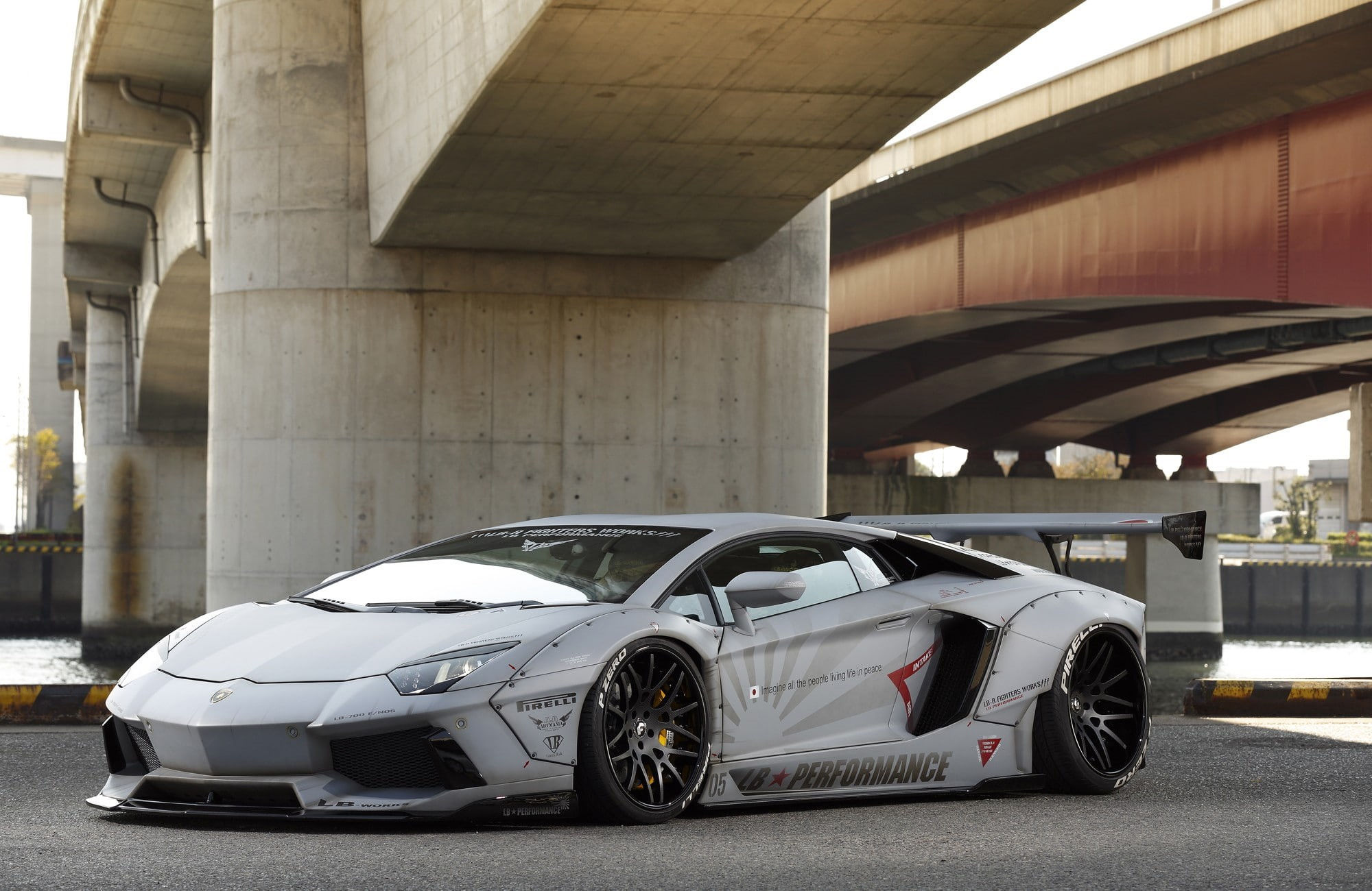 Wallpaper #LhmfB48BtGB6xQ78aleL20 Liberty Walk Forgiato Car Lb Performance Widebody Lamborghini