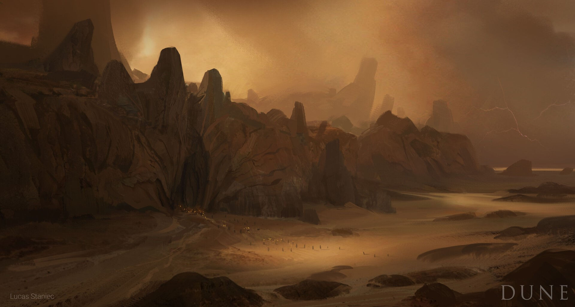 Wallpaper #h2jeIZMBSpphPi3-BDEJ123 Wallpaper Id 123386 Dune Series Sietch Science Fiction Desert