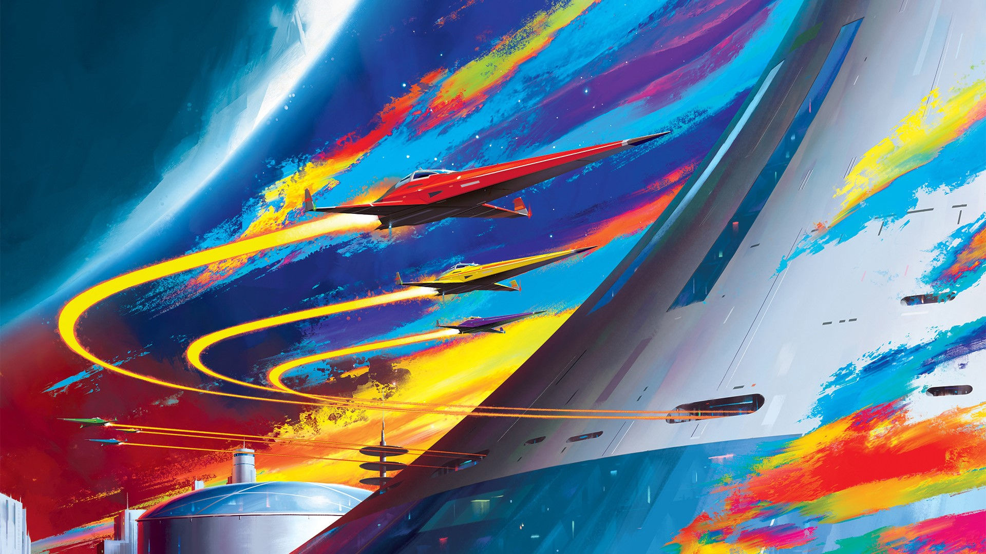 Wallpaper #F2e4DJMBSpphPi3-j-D5321 Abstract Artist Artwork Digital Art HD Painting Colorful