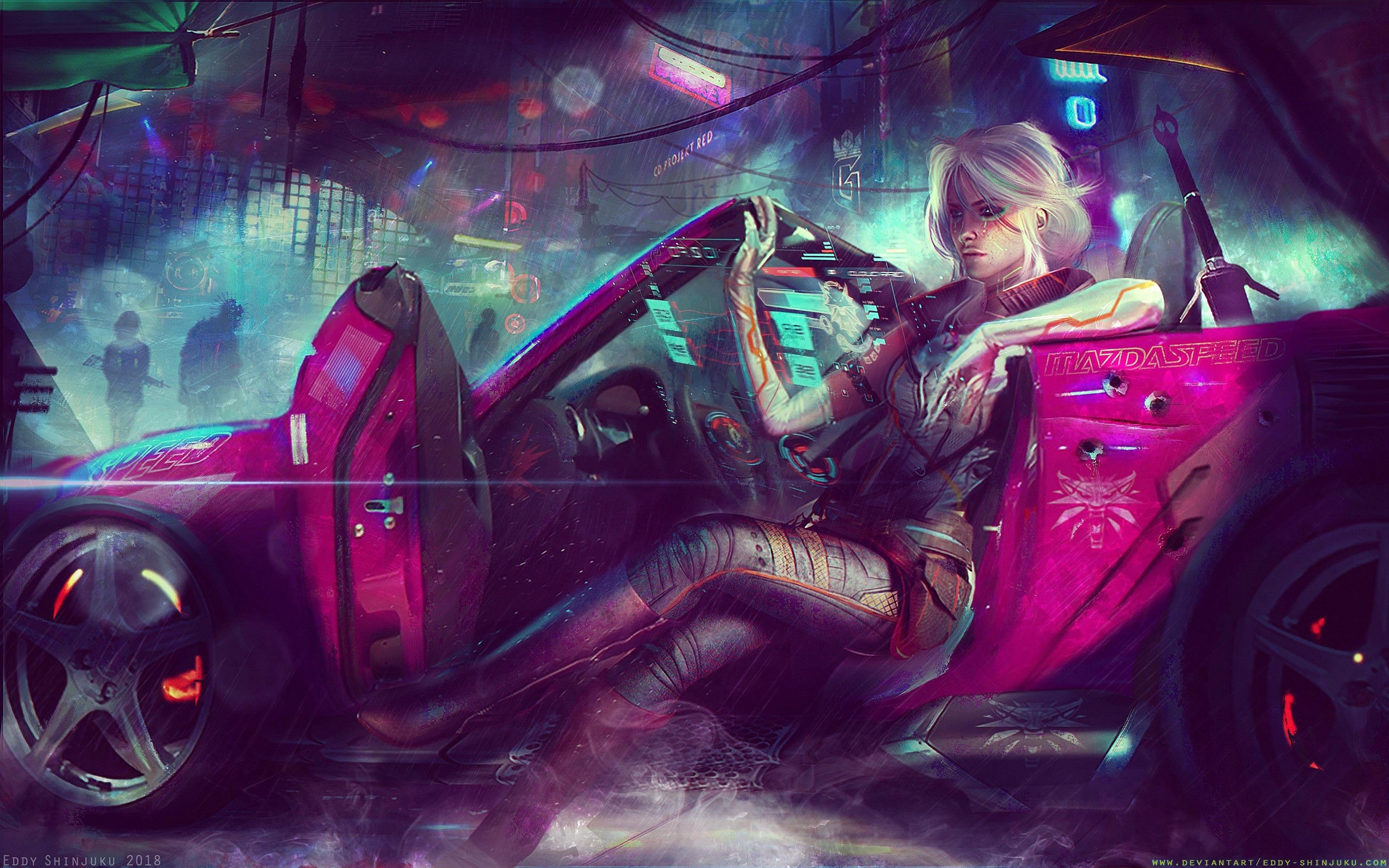 Wallpaper #yaU8MpMB0vj5YdARhNMv313 Car Futuristic Cyberpunk Cyberpunk 2077 HD Wallpaper