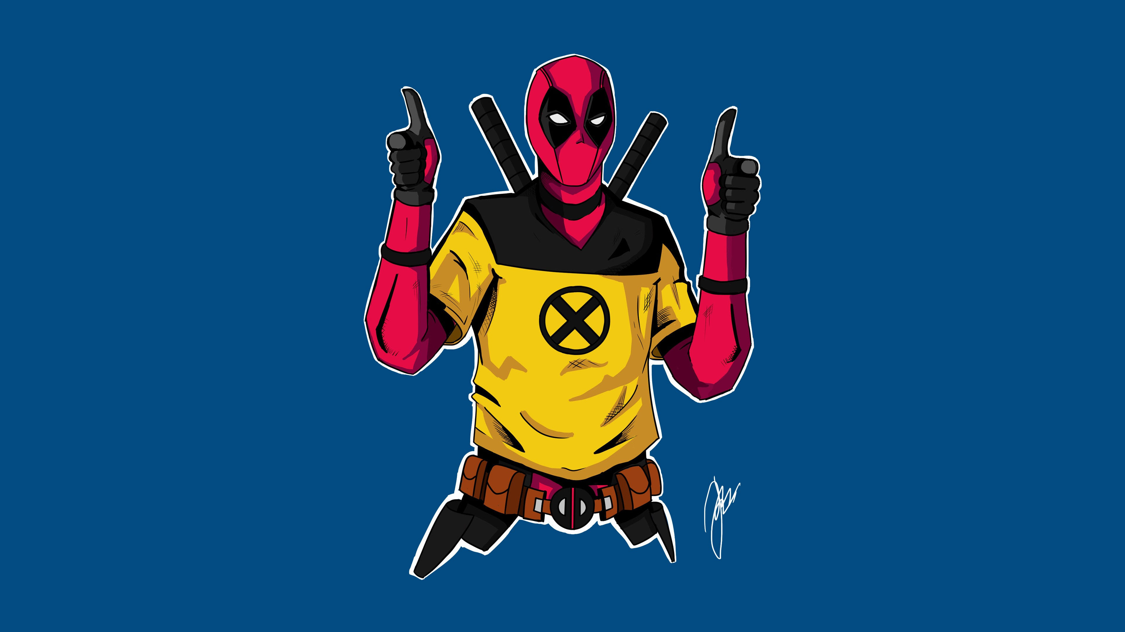 Wallpaper #7BGlM5MBXrlMTfB52Epu282 Deadpool Wolverine Superheroes Artwork HD Artstation HD Wallpaper