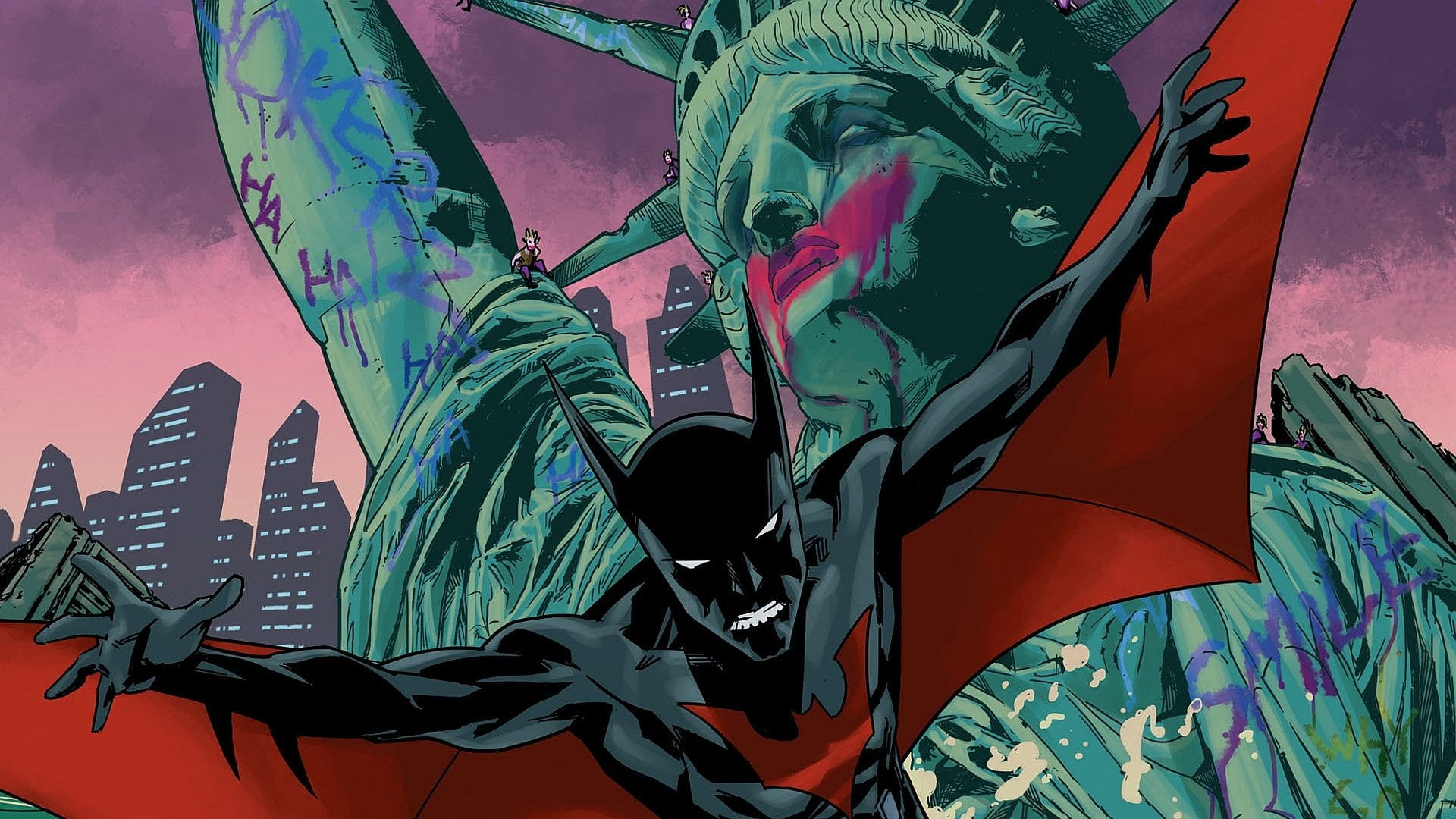Wallpaper #LmjyFJMBSpphPi3-jQYK203 Batman Beyond Wallpaper HD 1080p