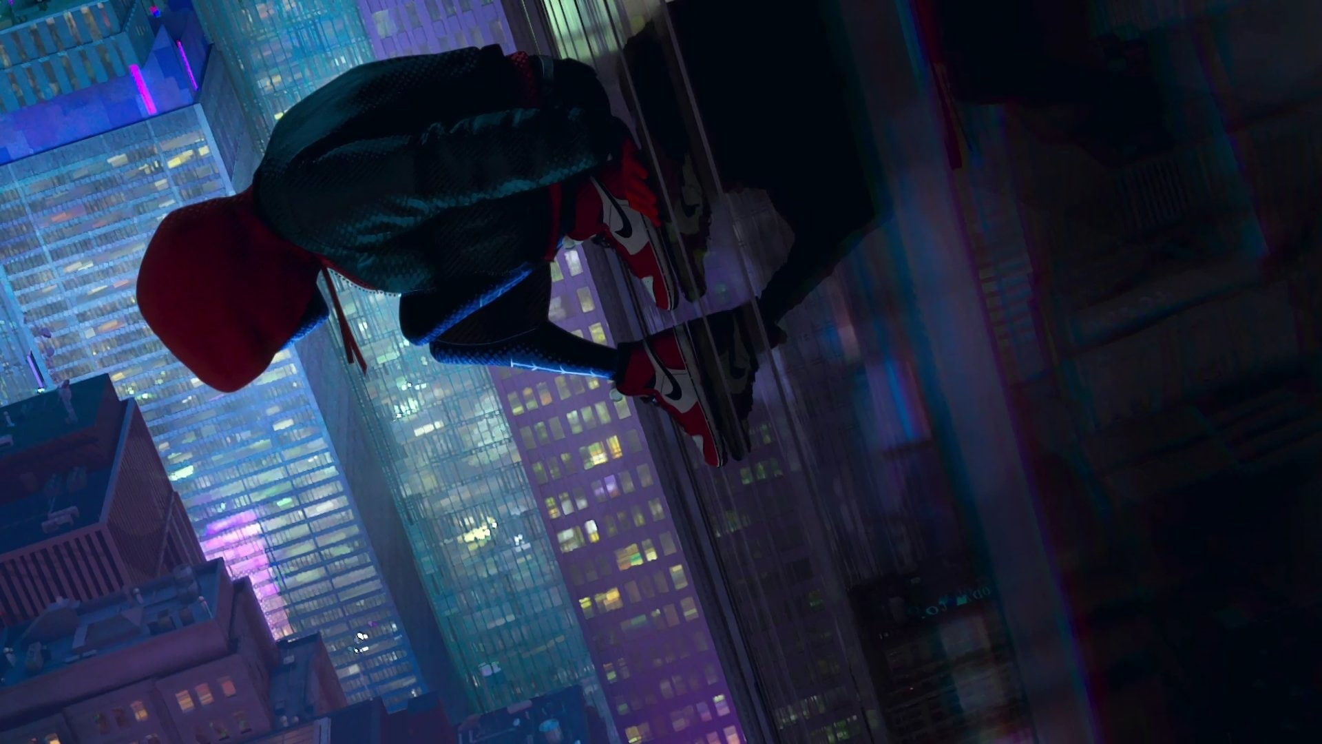 Wallpaper #RGdL8JIBSpphPi3-J2YS25 Spider Man into the Spider Verse Movie 1080p HD Wallpaper