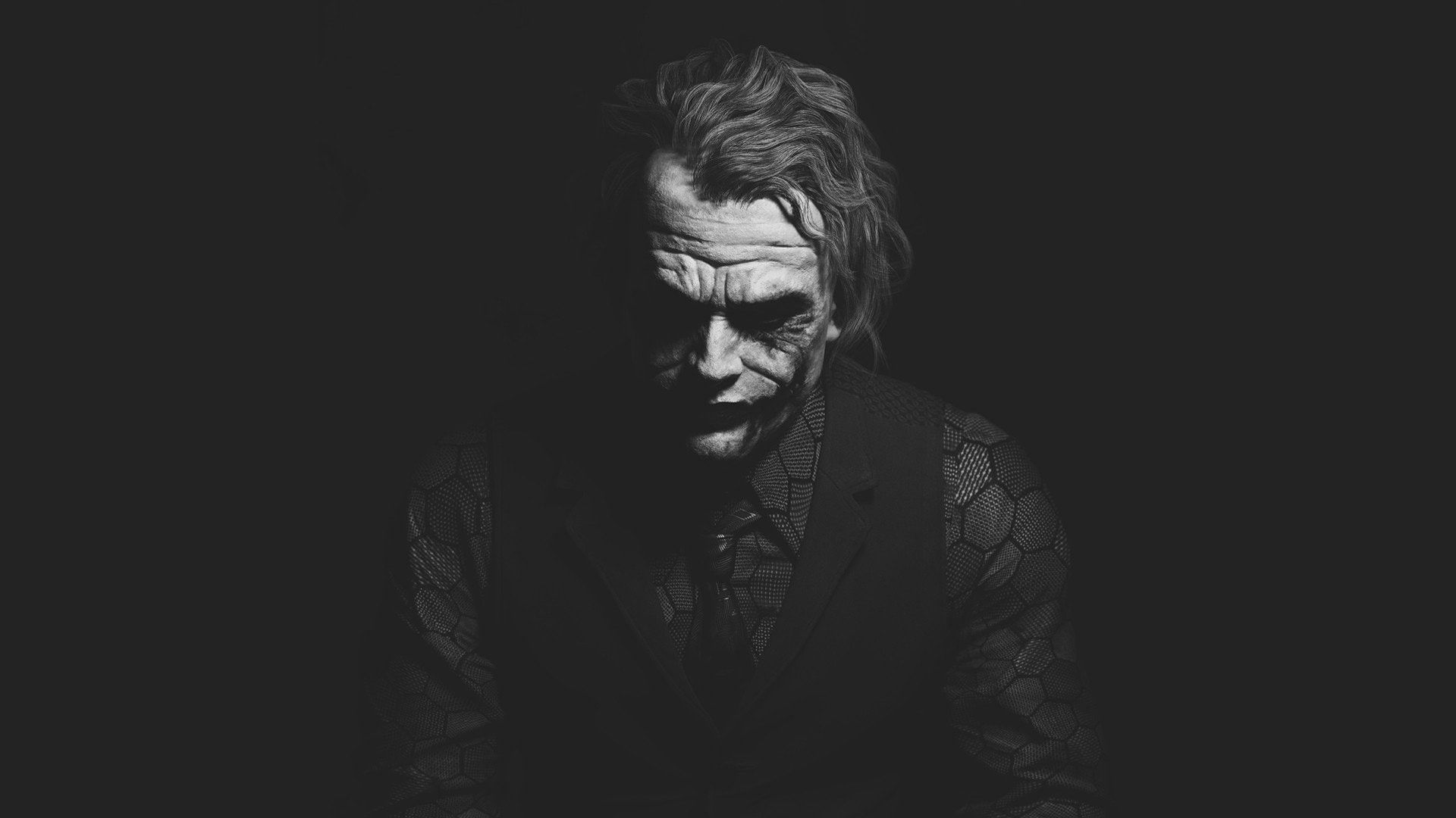 Wallpaper #UxouUZMB1yWOL4qg54He236 Ledger Heath 1920x1080 Px Art Joker Dark 1080p X Monochrome