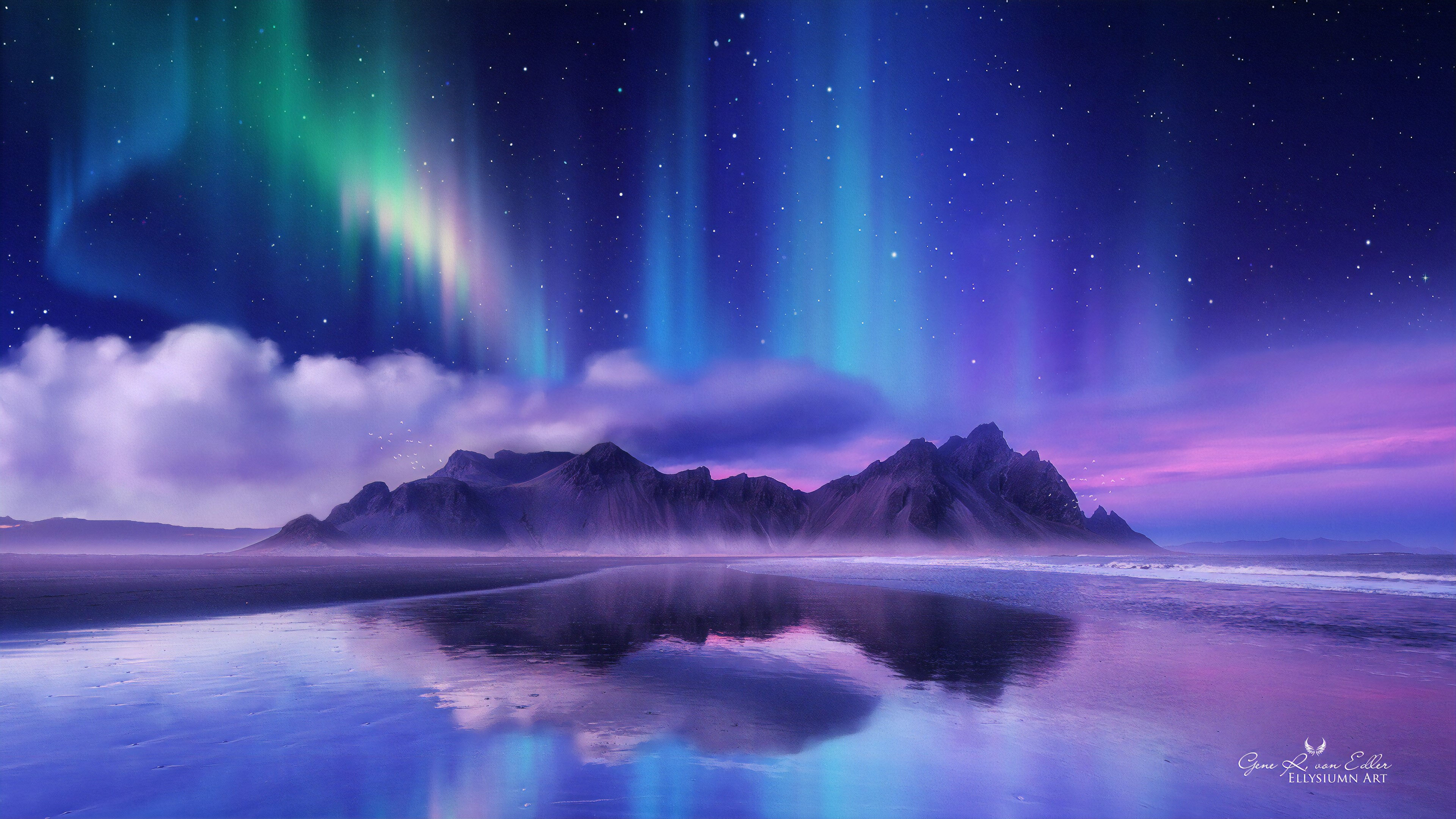 Wallpaper #9e7df 1920x1080 Aurora Northern Lights 4K Laptop Full HD 1080p HD 4K