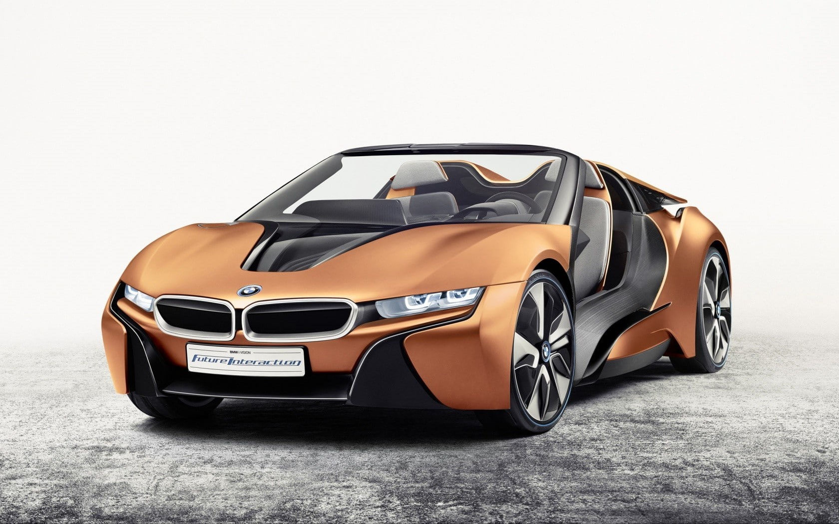 Wallpaper #iEV-lI4B7YBJg1BVmJ_-25 BMW i8 Cabrio Black BMW Hybrid Car Vehicle 720p HD Wallpaper