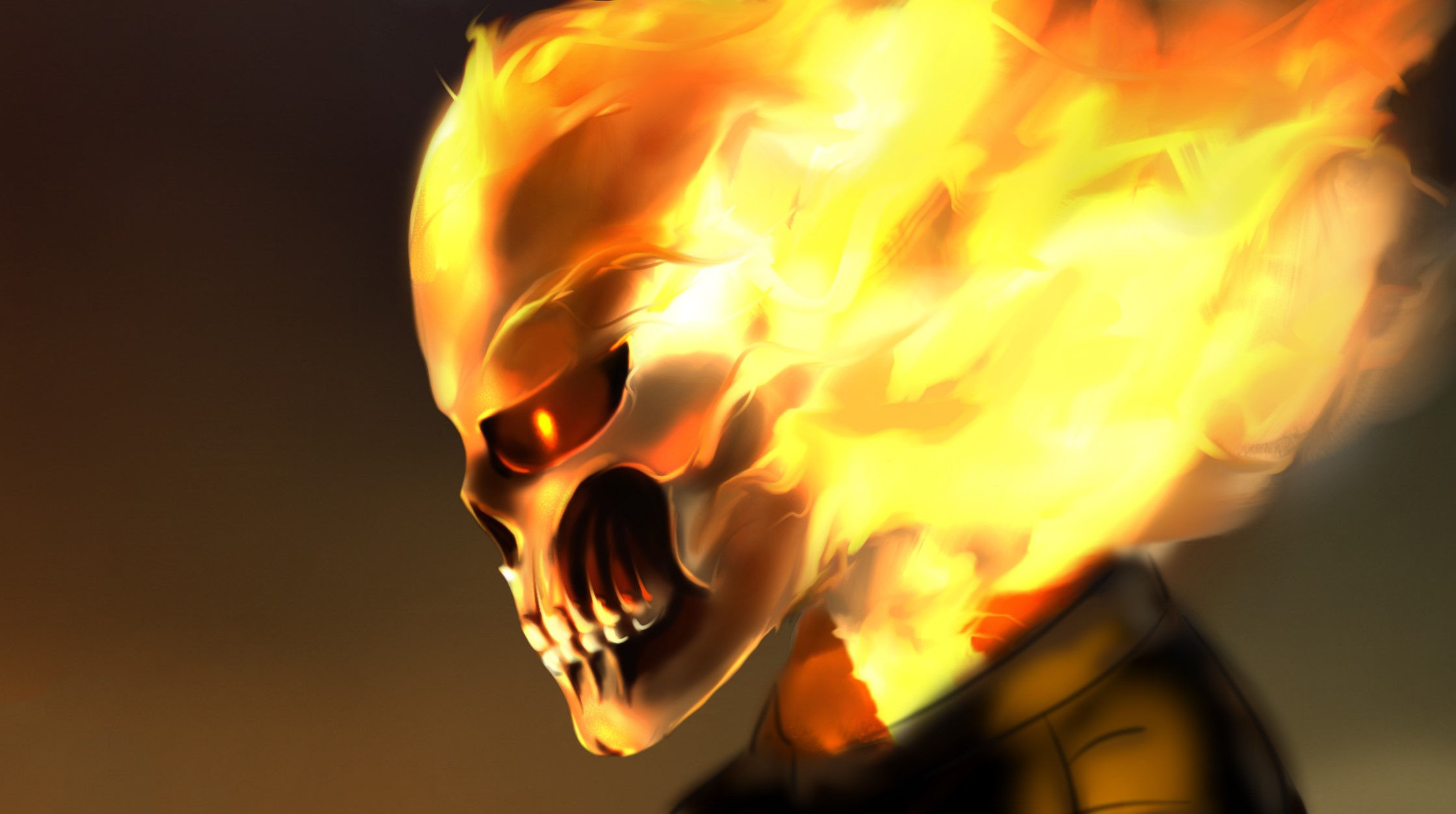 Wallpaper #-fQcOpMBKFX8bn3rG3dX172 Wallpaper Id 76080 Ghost Rider HD 4K Artist Artwork Superheroes