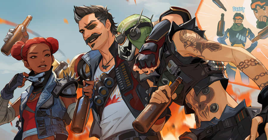 Wallpaper #ZkVXj44B7YBJg1BVaJ0S57 100 Apex Legends Fuse Wallpapers Wallpaperscom