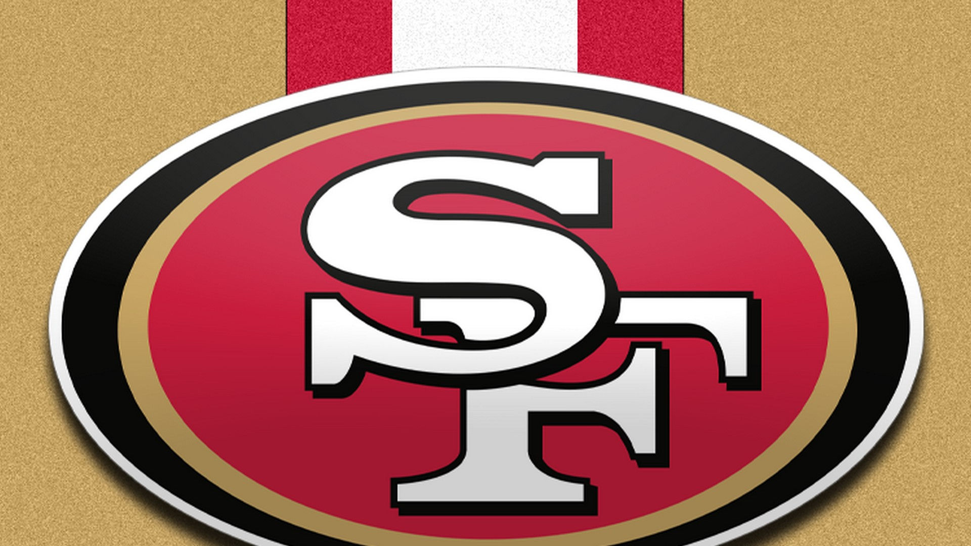 Wallpaper #bde60 Pin by the Deck on NFL 49ers Pictures San Francisco 49ers Logo San