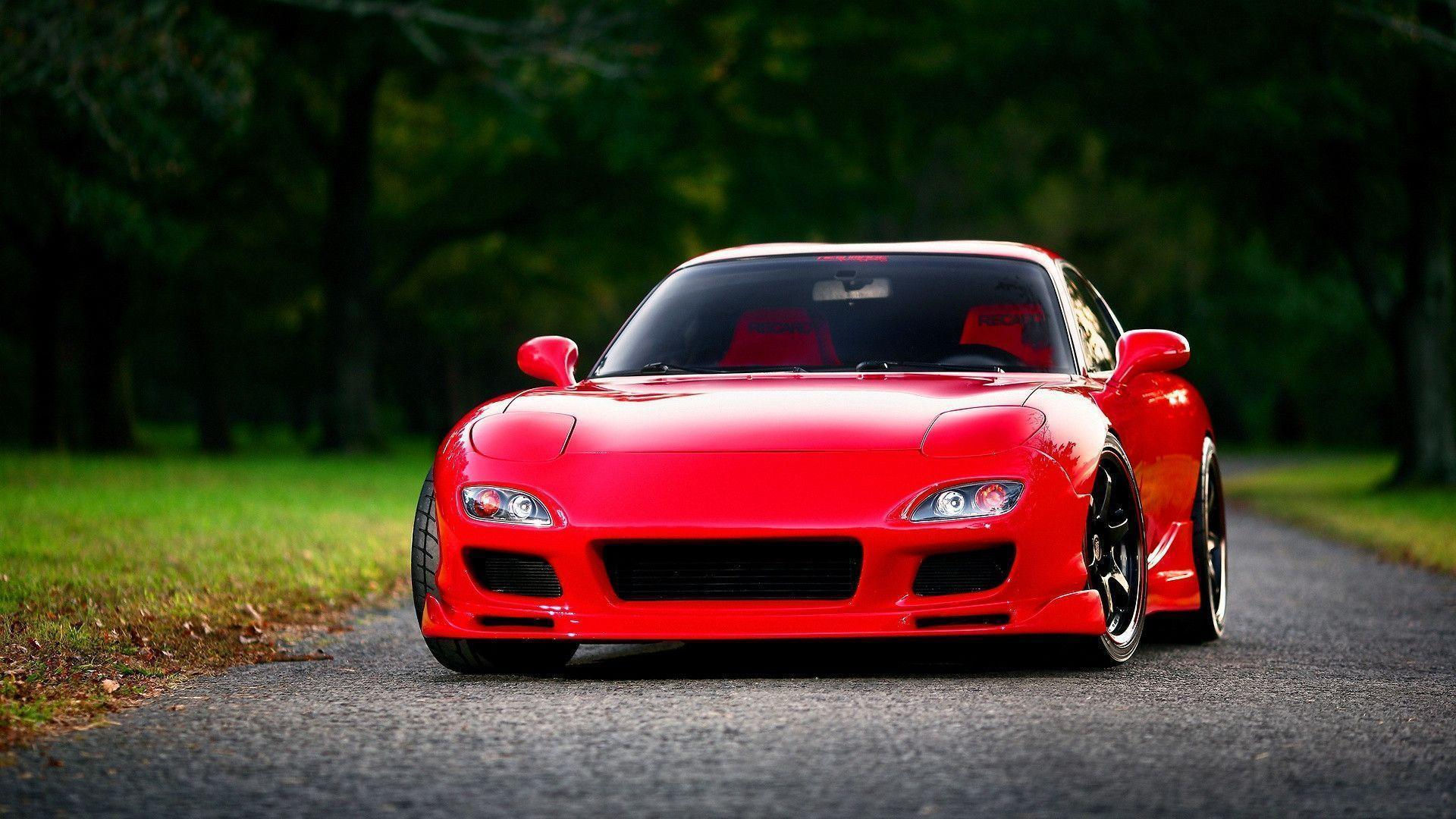 Wallpaper #3520E 1920x1080 Mazda Rx7 Digital Artwork 4K Laptop Full HD 1080p HD 4K