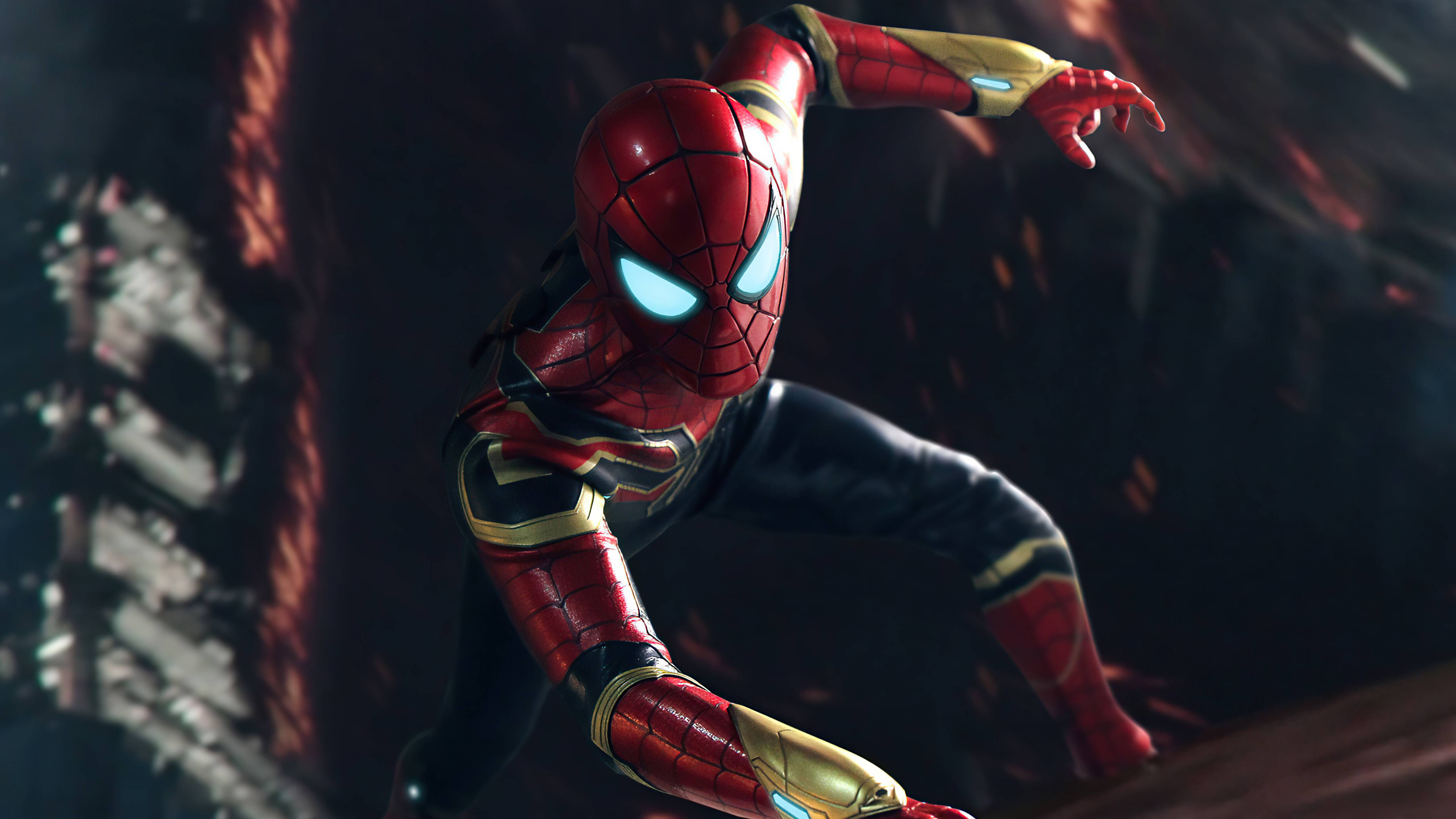 Wallpaper #aX1H8o4Bnwiau_P6awuY24 Iron Spider Wallpapers 4K HD Iron Spider Backgrounds on Wallpaperbat