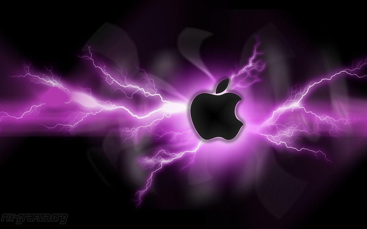 Wallpaper #D6AF0 Purple Apple Wallpapers Wallpaper Cave