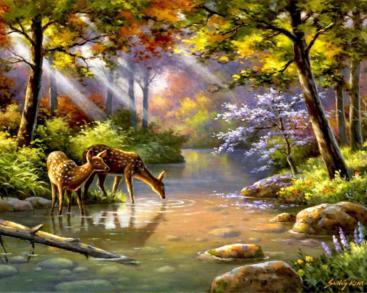 Wallpaper #kWfI6pIBSpphPi3-PkjX61 Beautiful Painting Wallpapers Wallpaper Cave