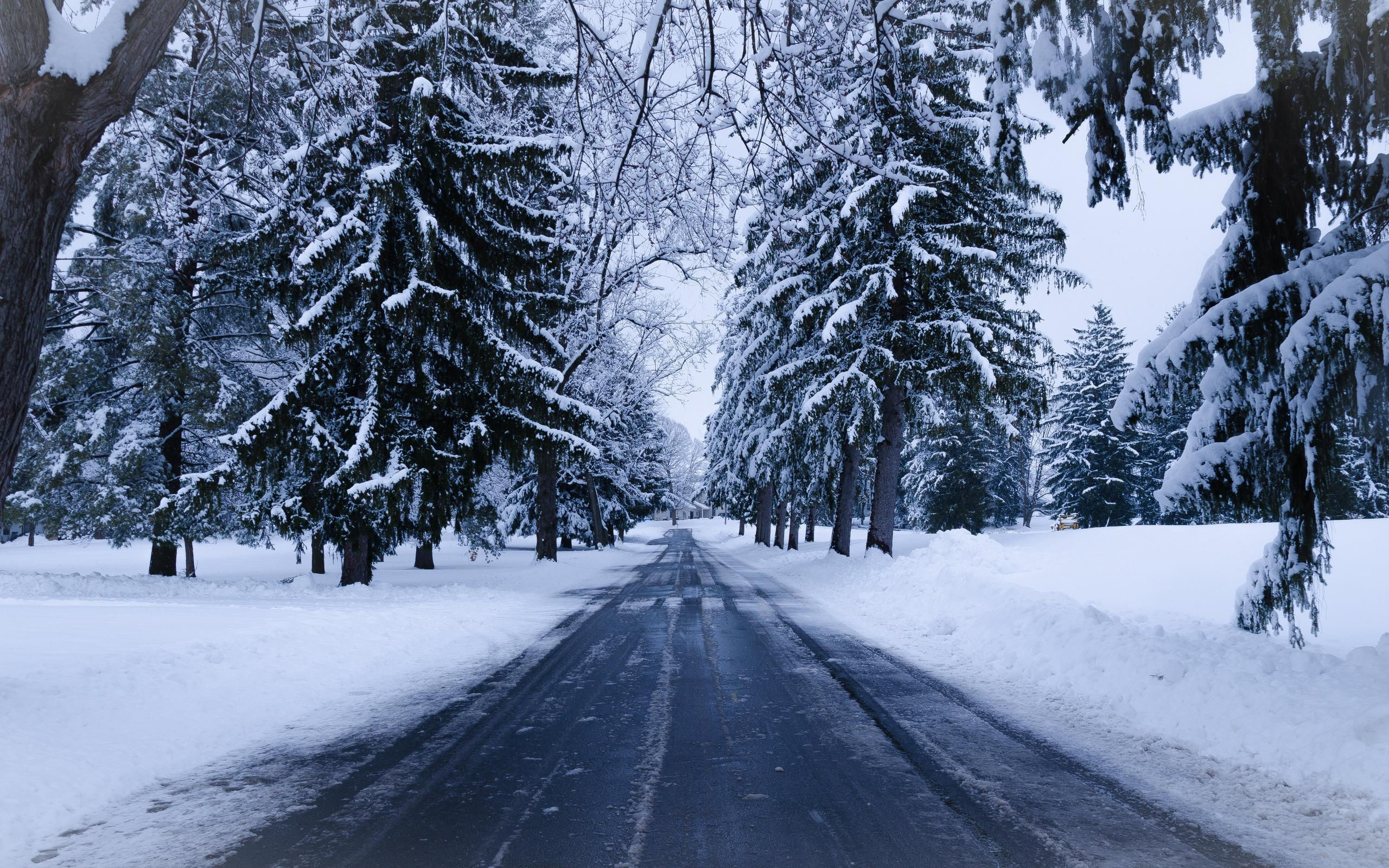 Wallpaper #yJyF4pIBZHQxiYarucCZ128 Snowy Road Winter Landscape Wallpapers Wallpaper Cave