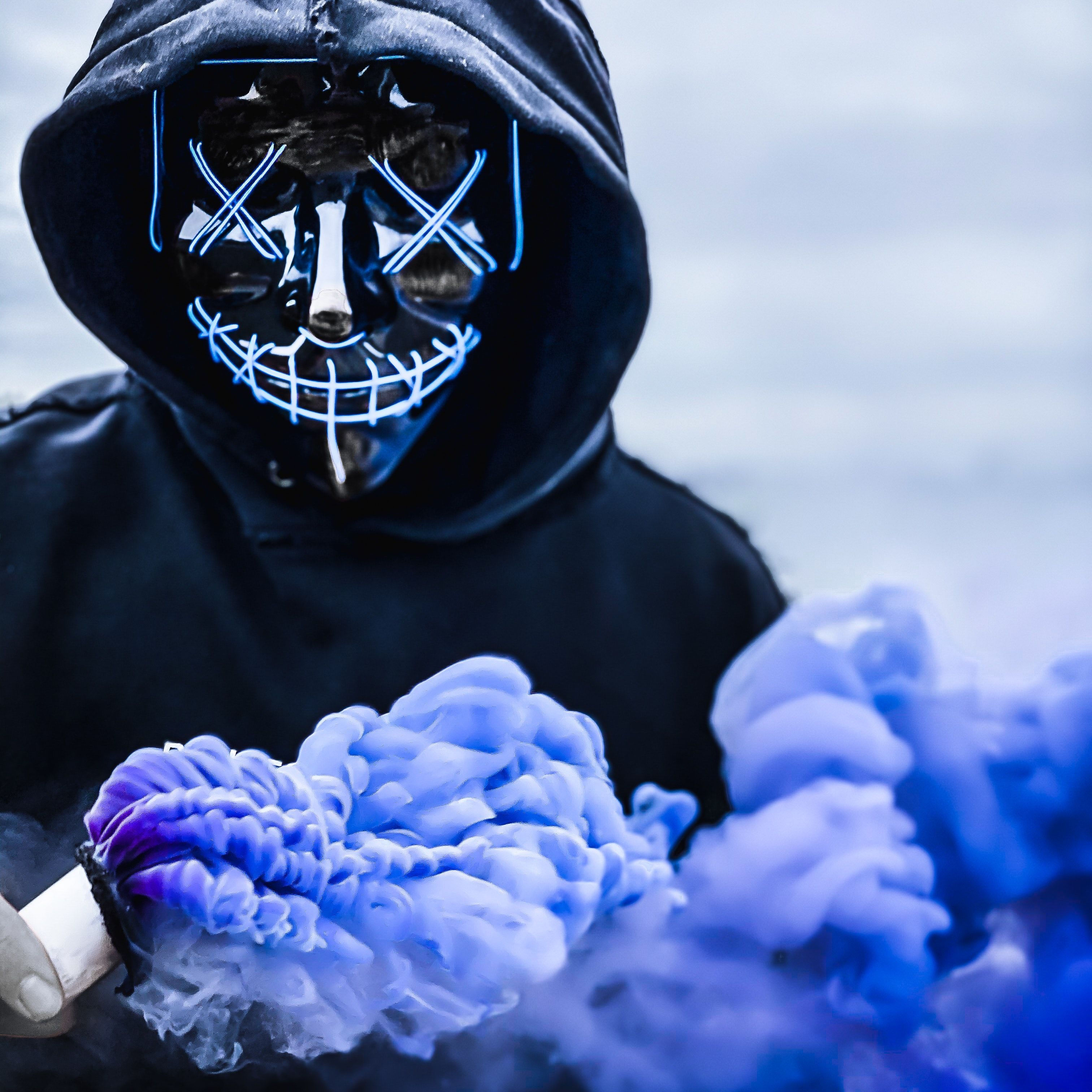 Wallpaper #2DFsNZMB5zzyi_yYVFb90 Hacker Mask Neon Wallpapers Wallpaper Cave