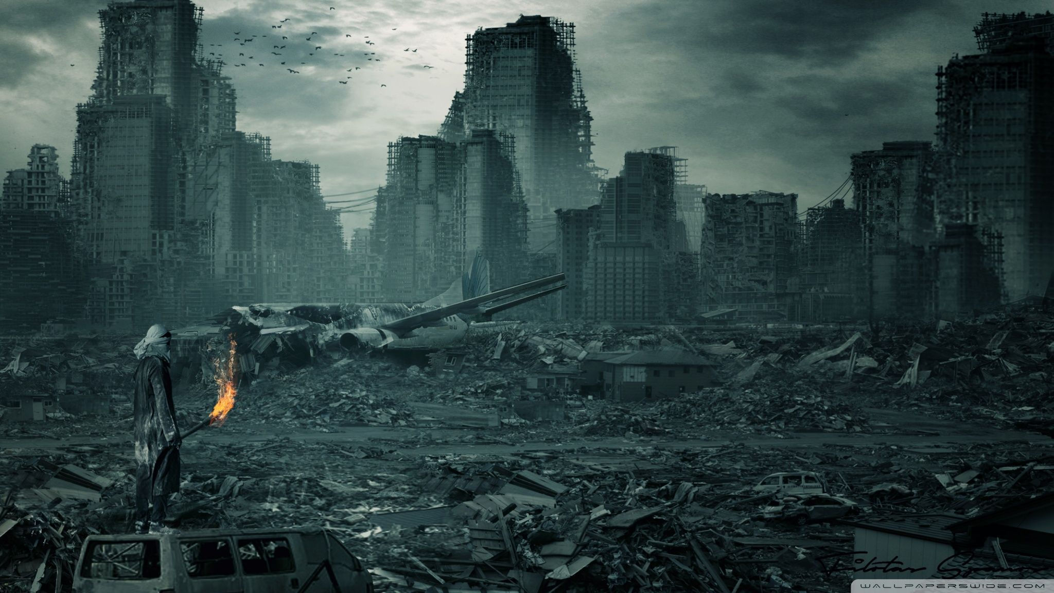 Wallpaper #uWhoHJMBSpphPi3-SyK8230 Apocalypse City Wallpapers Wallpaper Cave